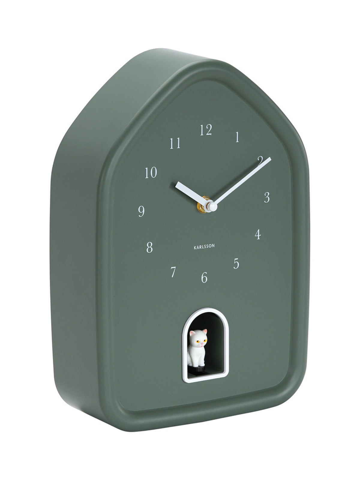 Modern Kitty Wall Clock