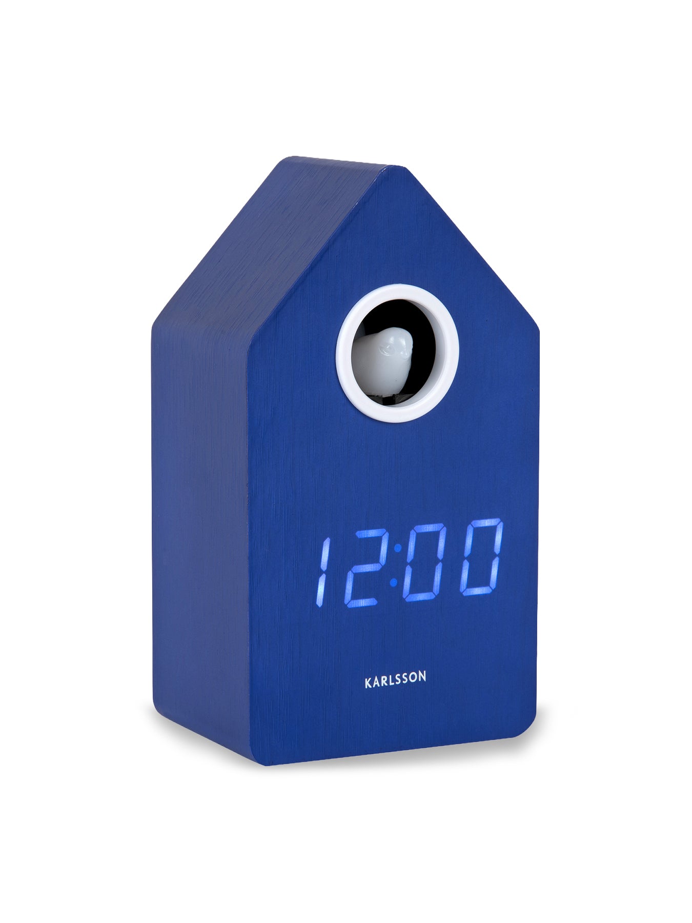 Cuckoo LED Alarm Clock Blue