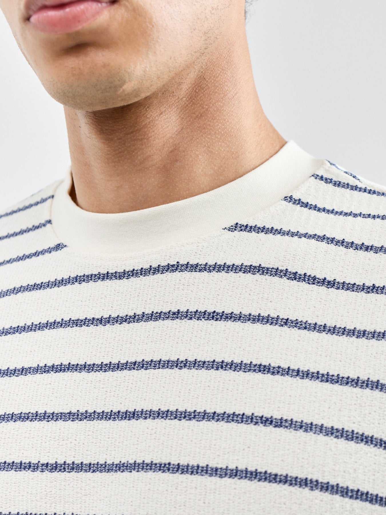 Django Stripe T-Shirt Cream