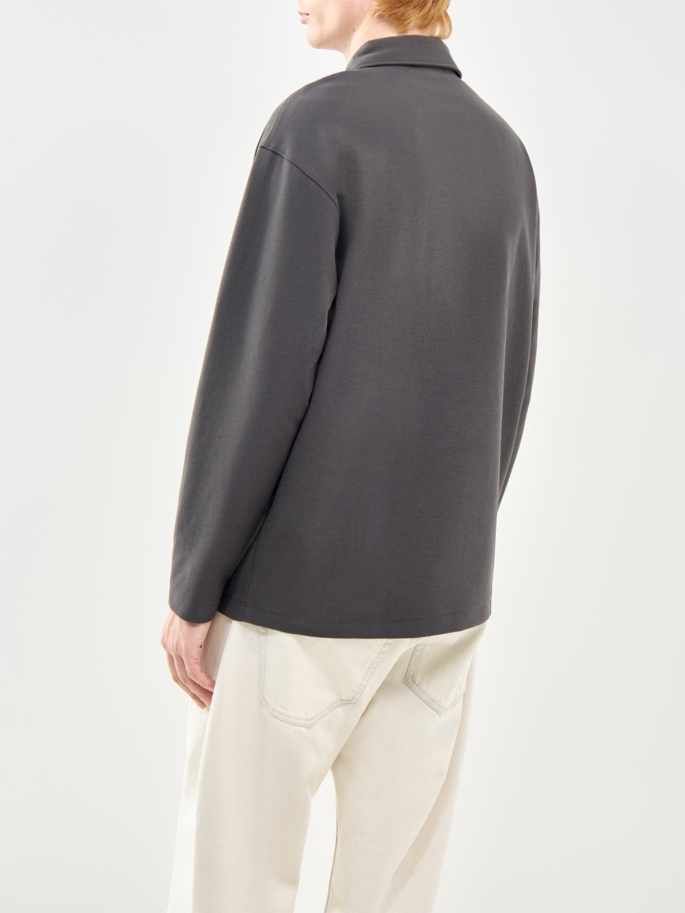 Relax Aiden Long Sleeve Polo Shirt Black