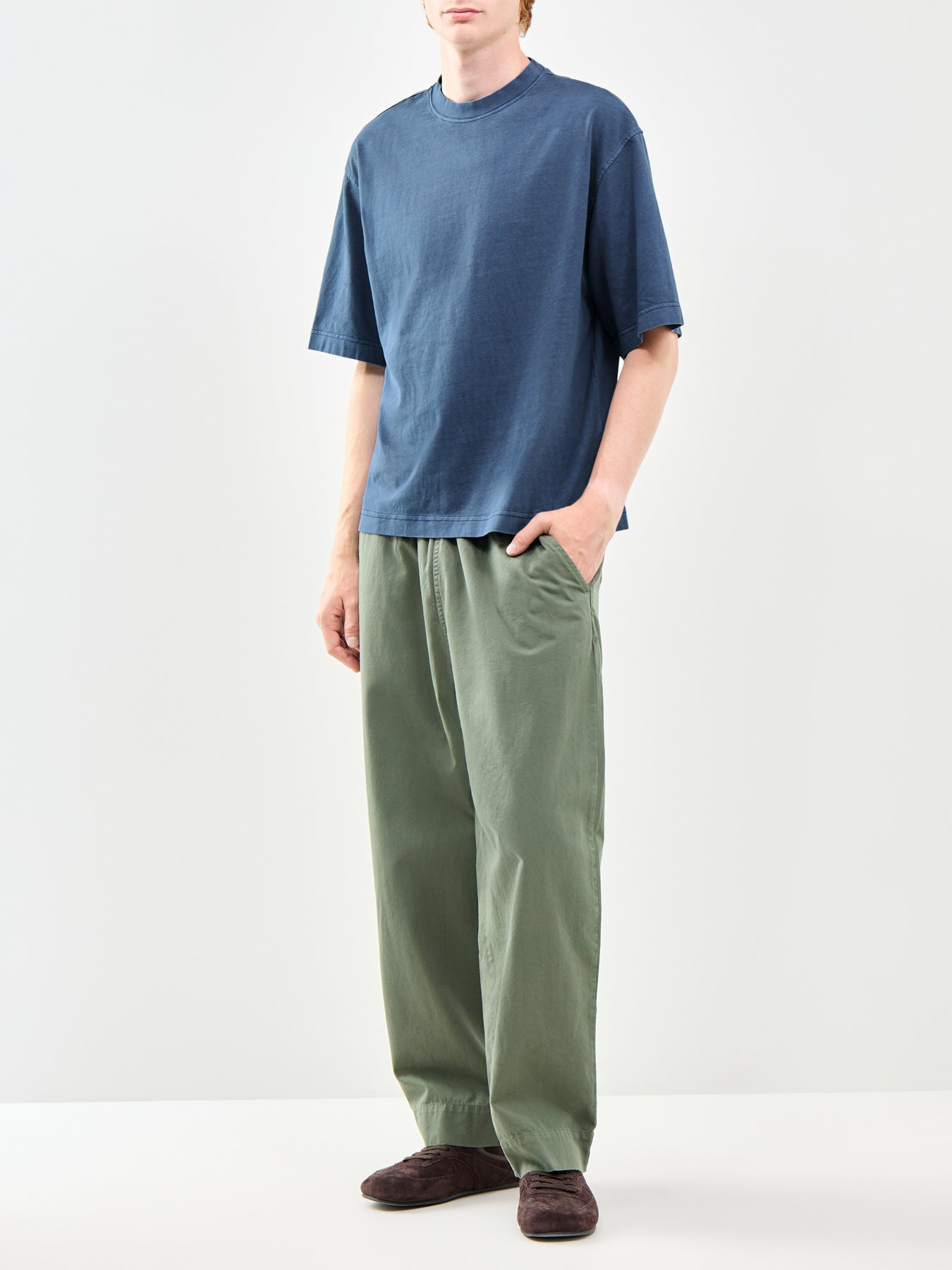 Boxy Fit T-Shirt Blue