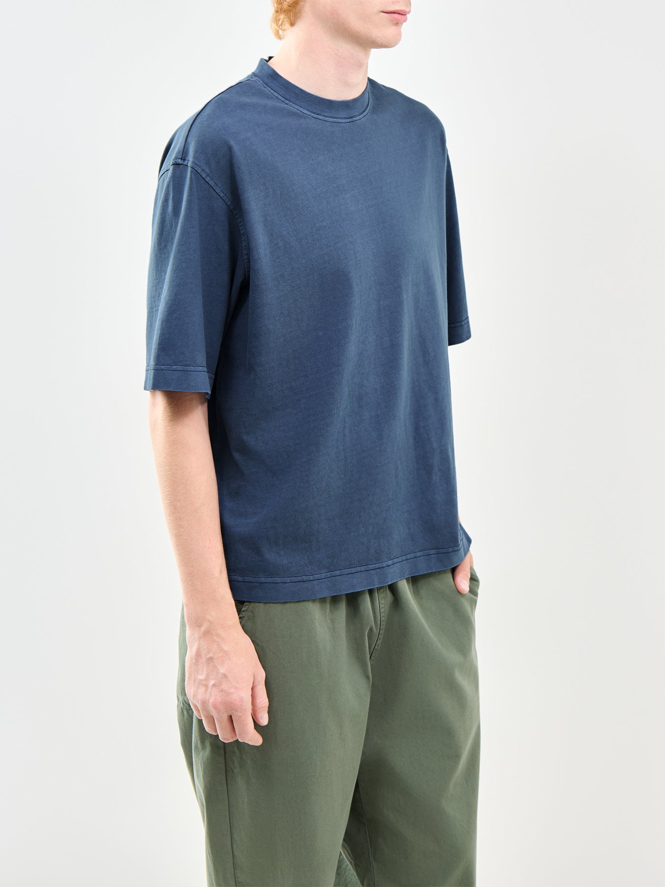 Boxy Fit T-Shirt Blue