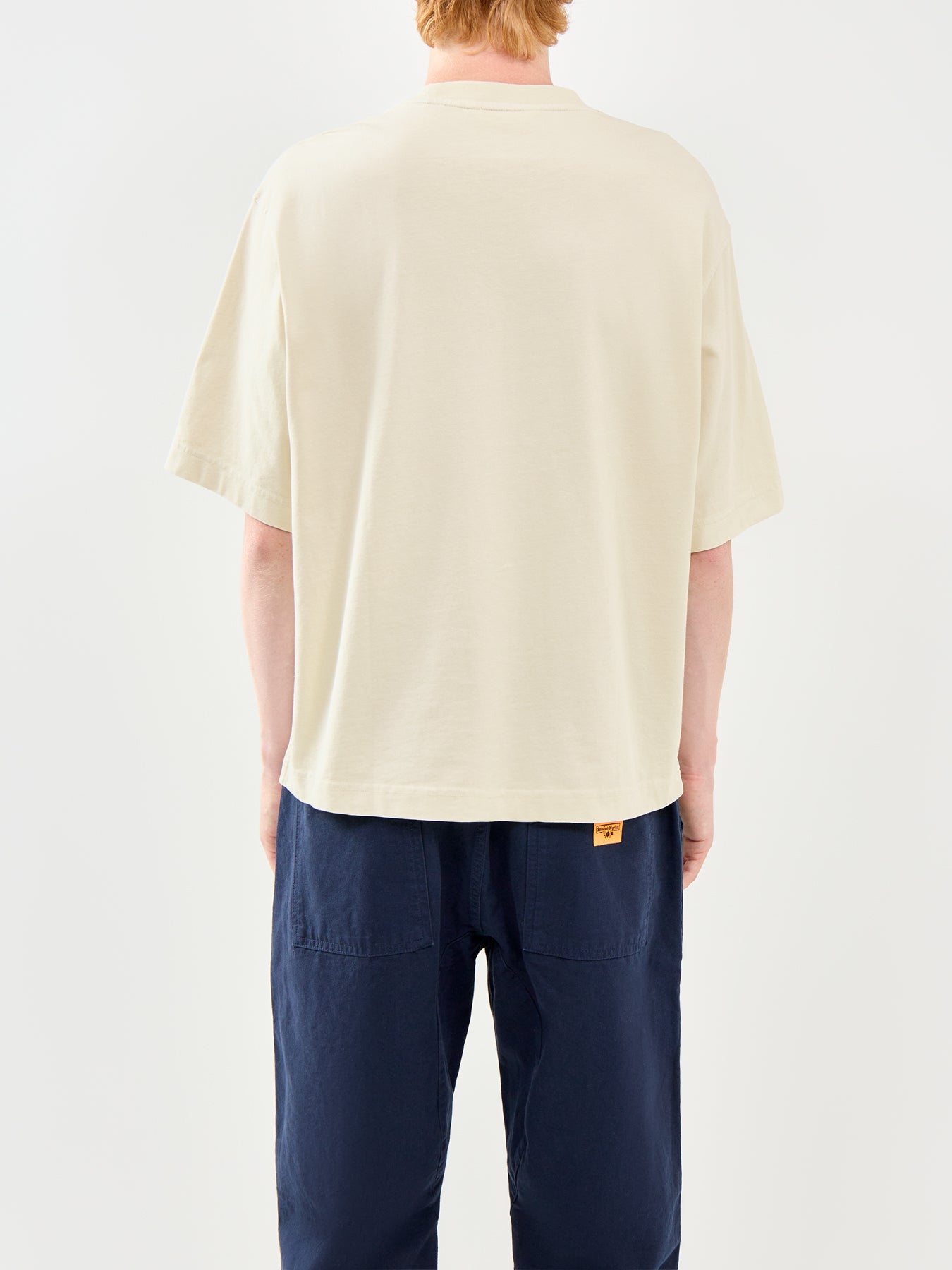 Boxy Fit T-Shirt Cream