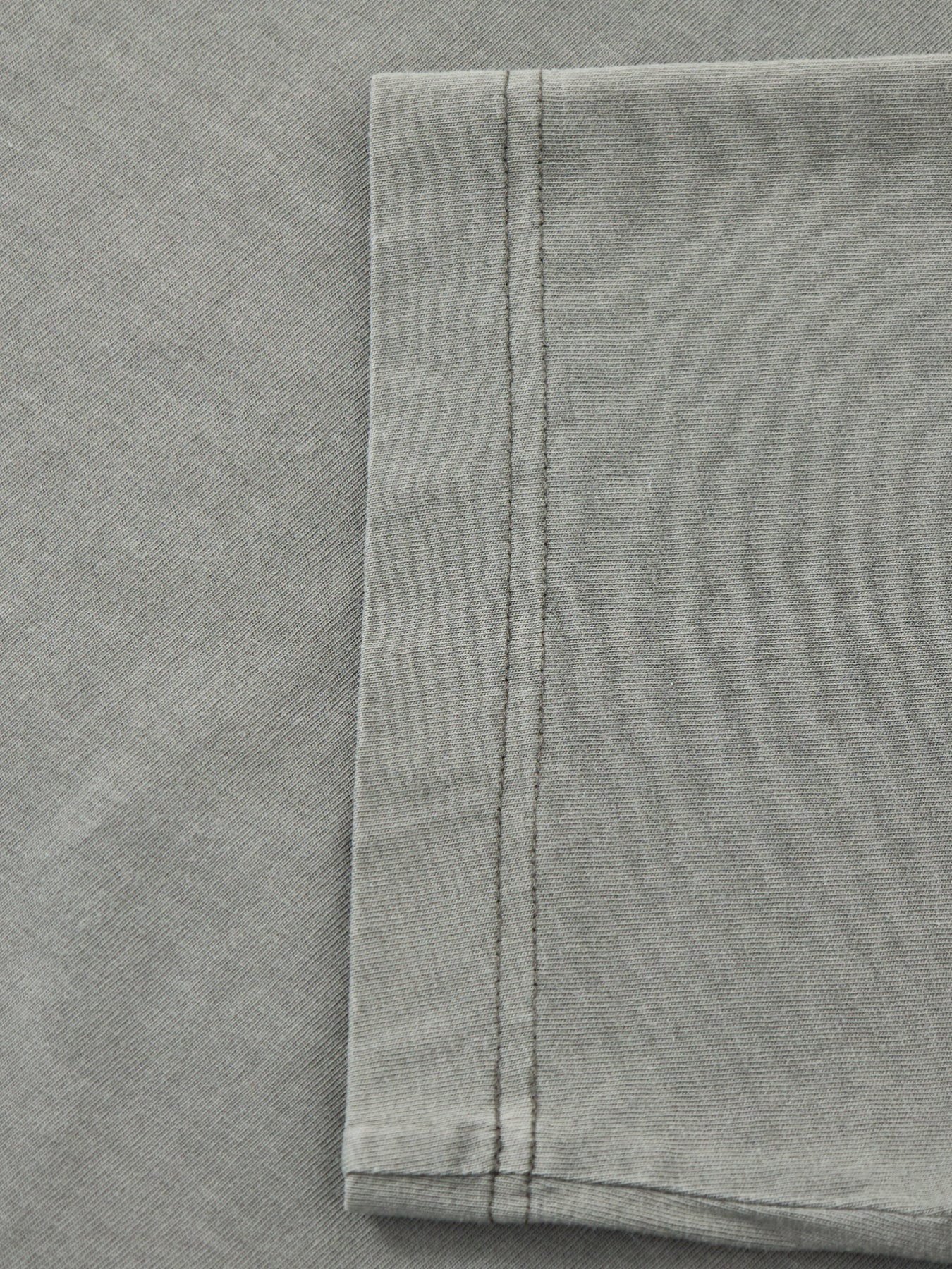 Boxy Crew Neck T-Shirt Grey