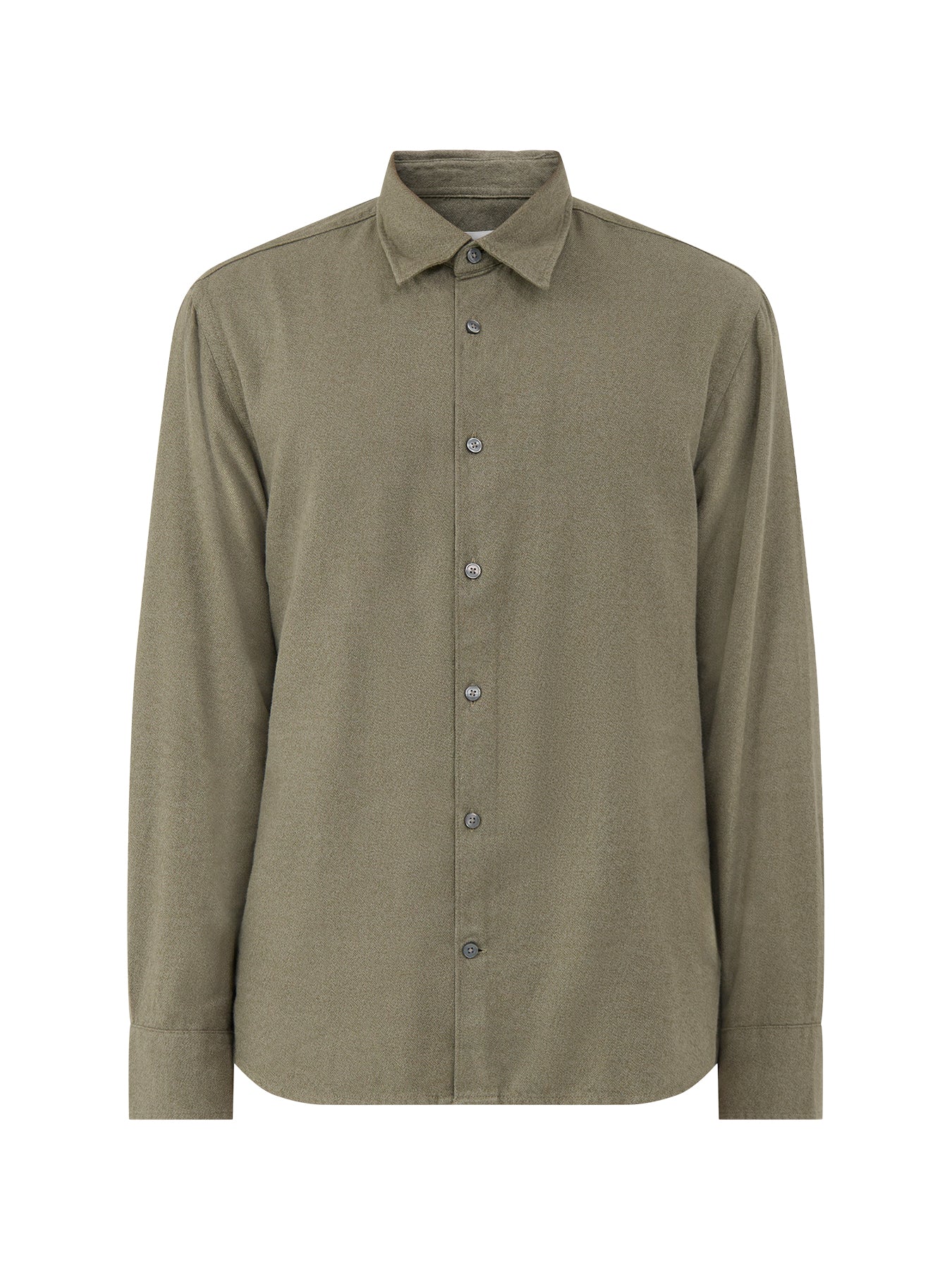 Organic Cotton Noah Brushed Twisted Shirt - Kalamata