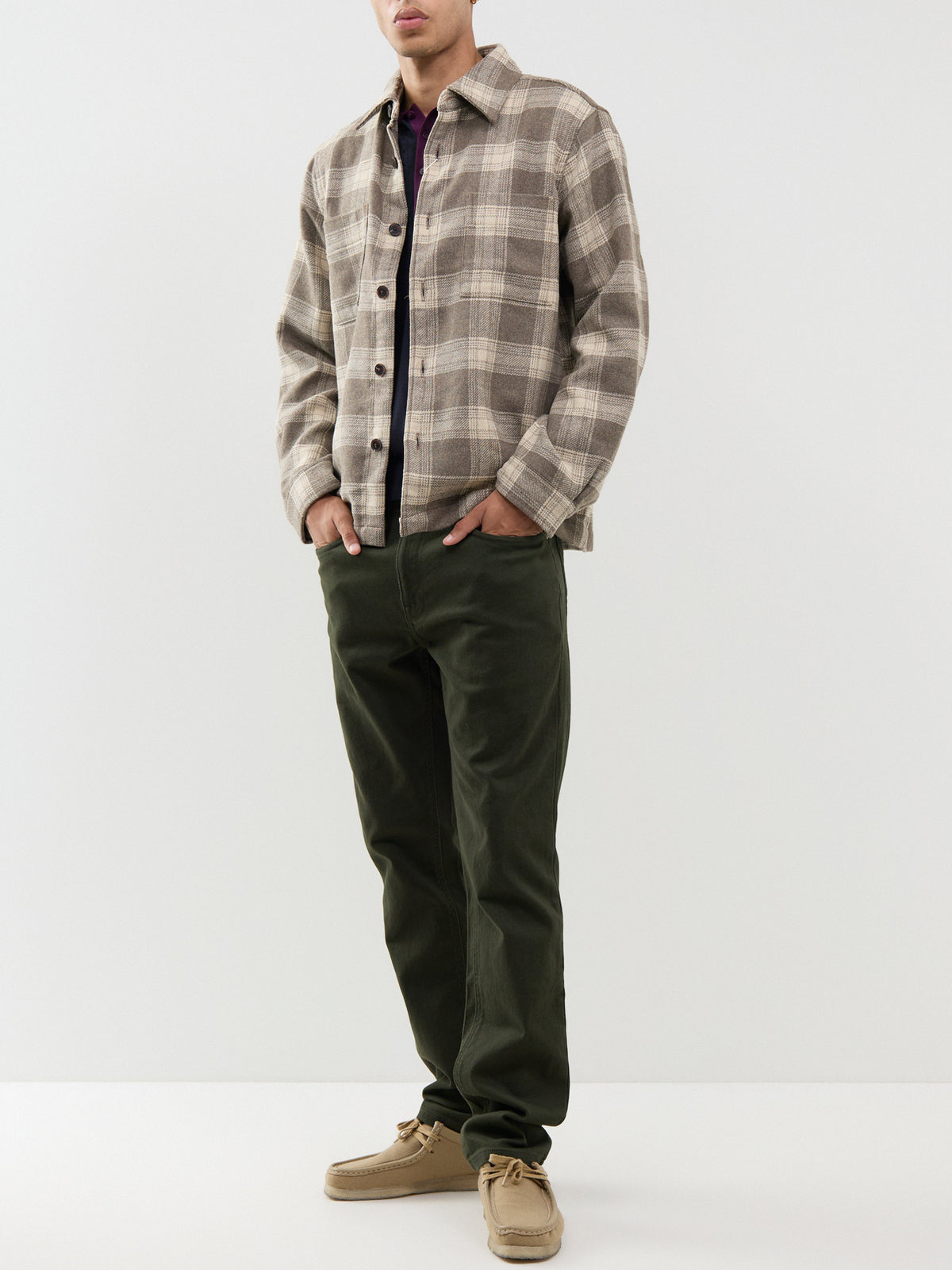Pablo Wool Blend Overshirt
