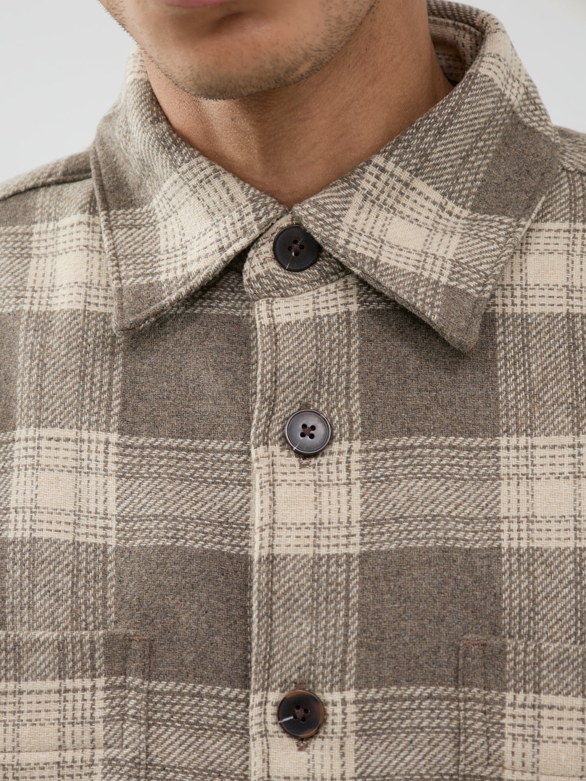 Pablo Wool Blend Overshirt