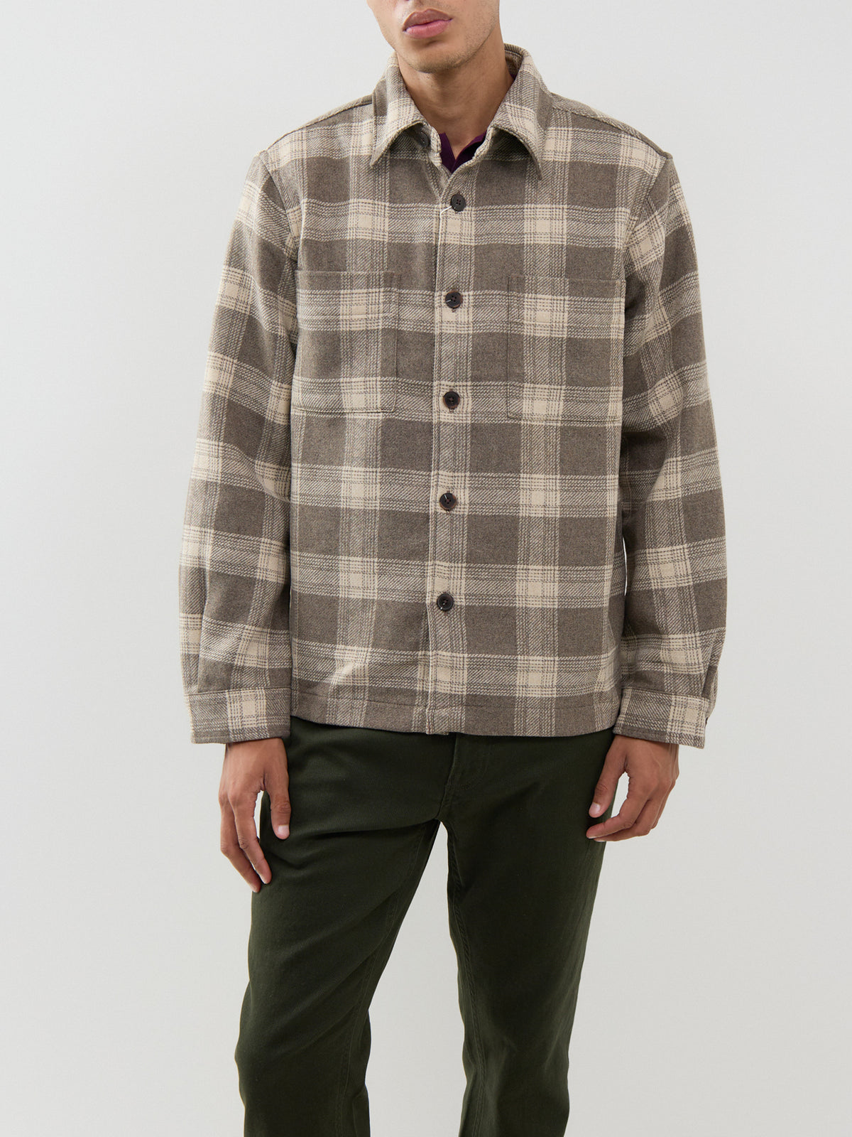 Pablo Wool Blend Overshirt