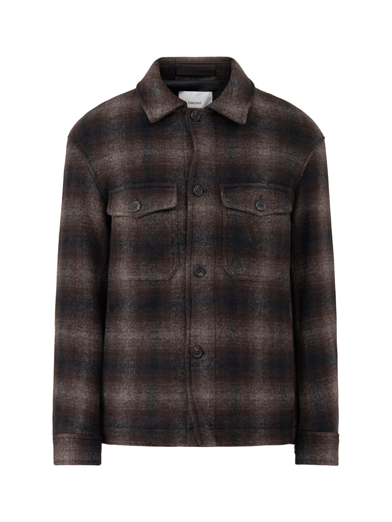 Wool Blend Mitch Shirt Jacket - Delicioso