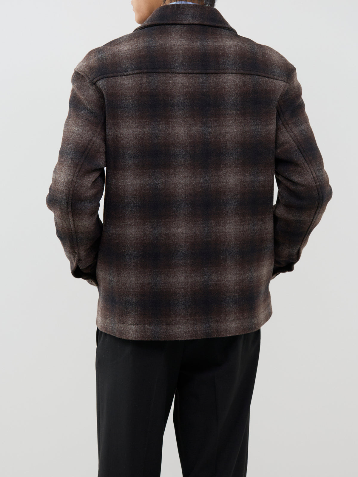 Wool Blend Mitch Shirt Jacket - Delicioso