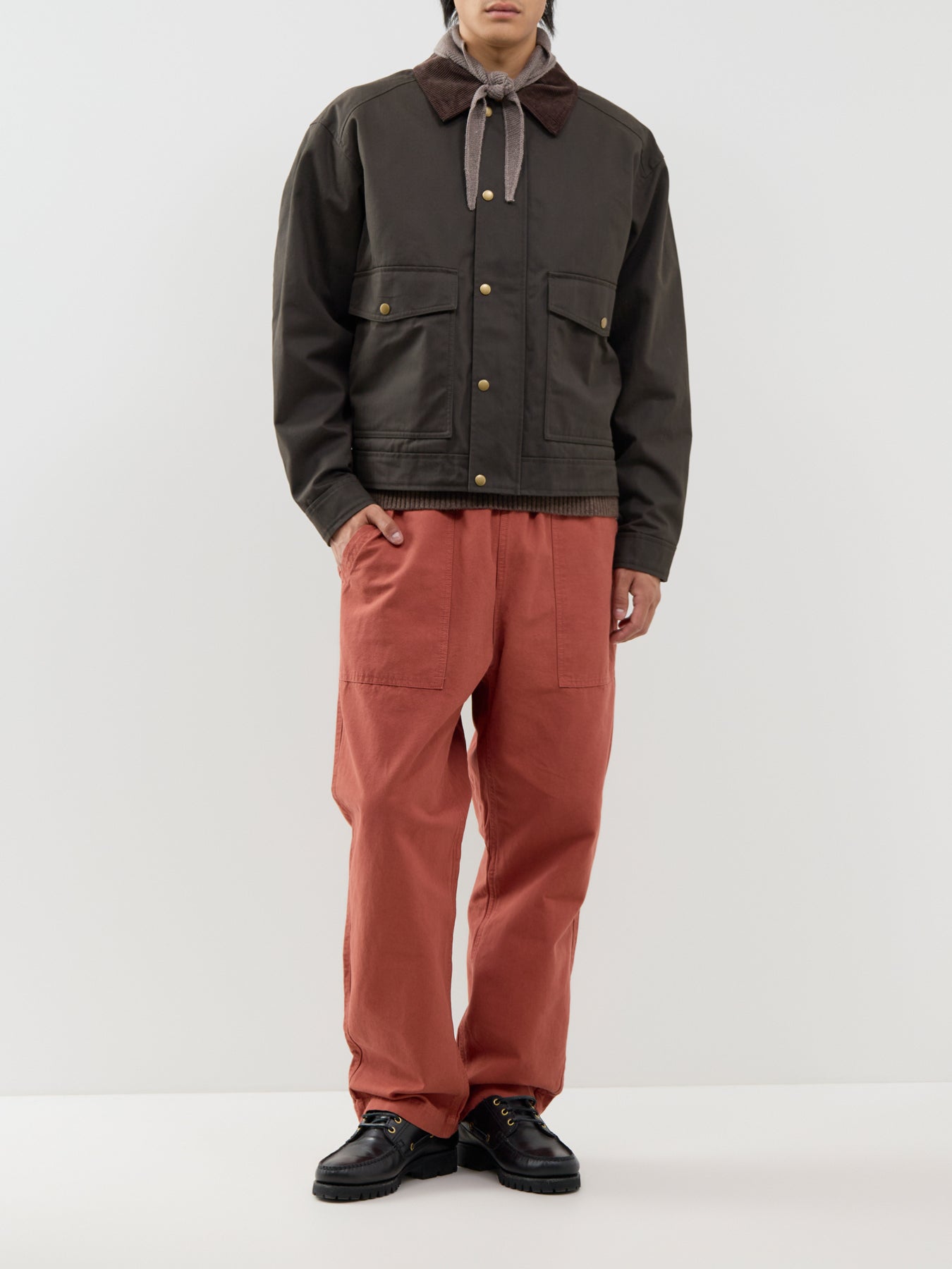 Cotton Montana Waxed Jacket - Peat