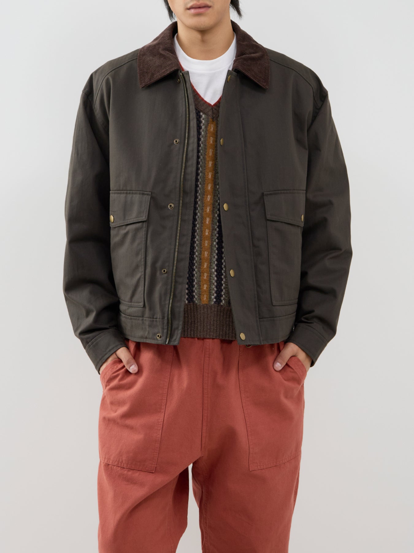 Cotton Montana Waxed Jacket - Peat