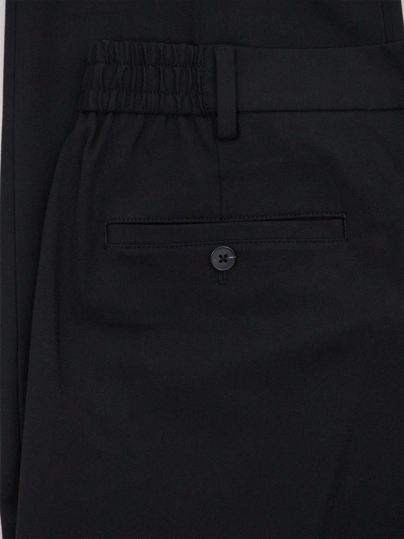 Finn Flex Loose-Fit Trousers - Black