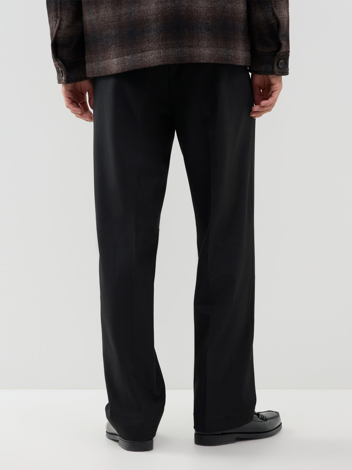 Finn Flex Loose-Fit Trousers - Black