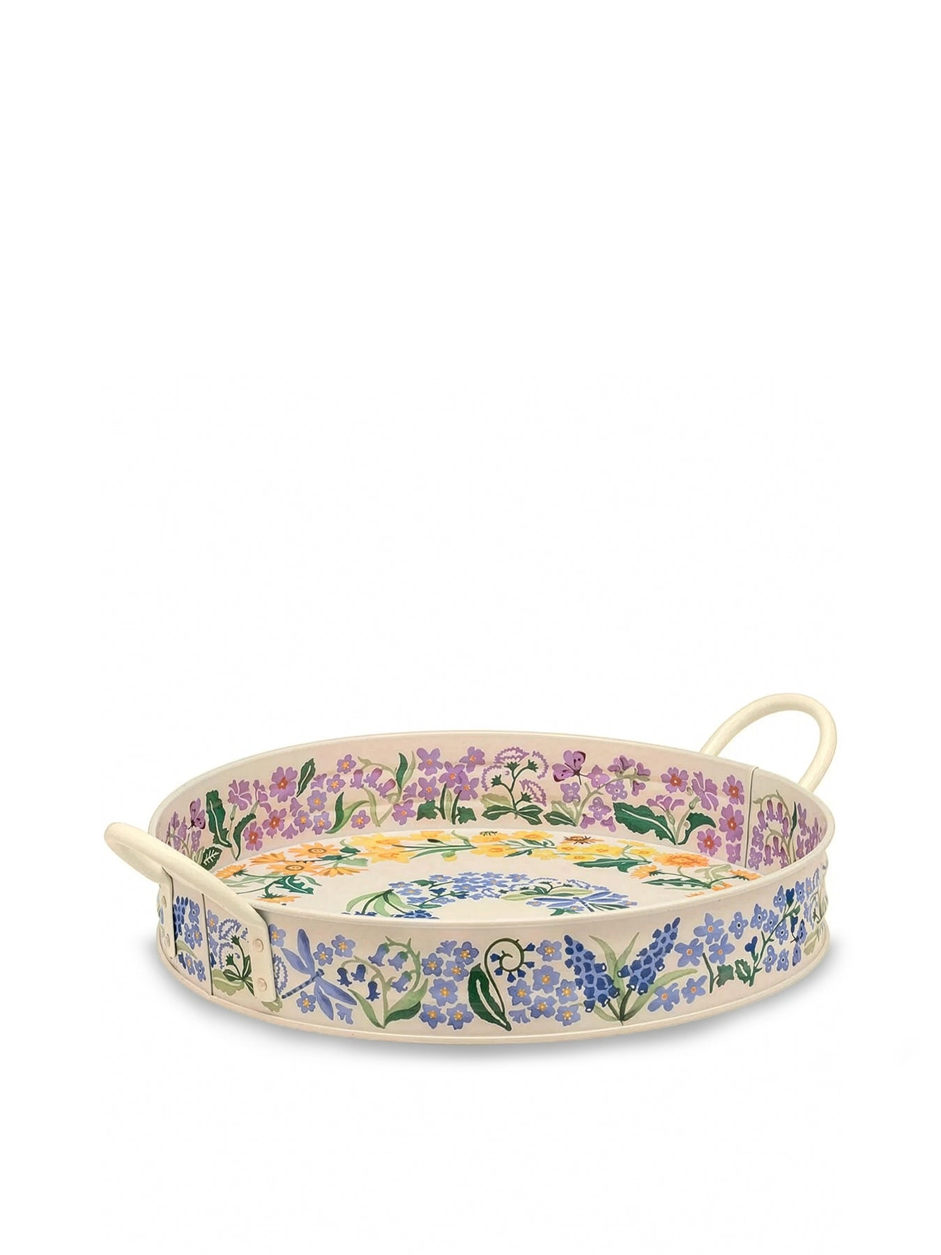Wild Flowers Large Handle Tray
