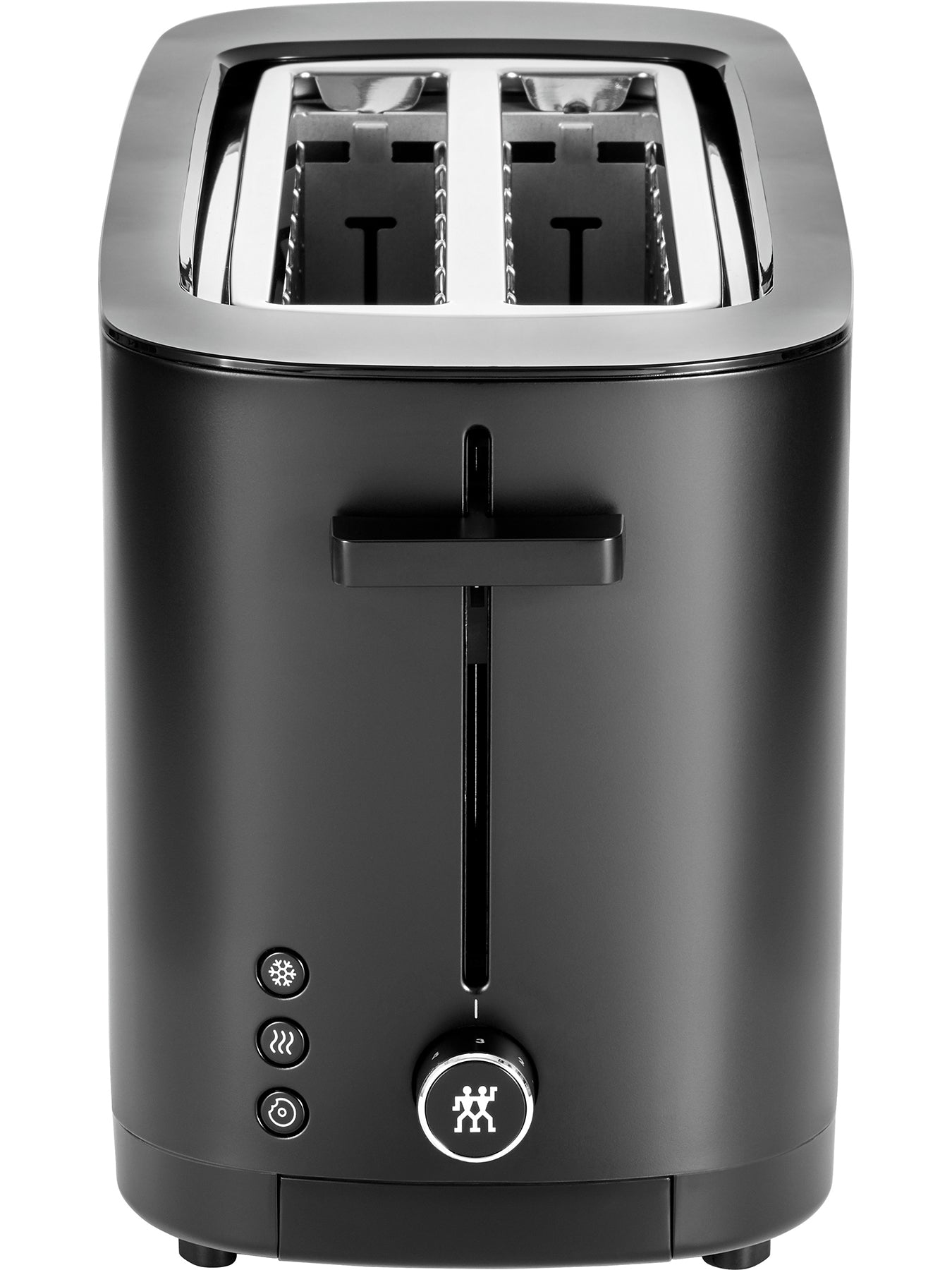 4 Slice Toaster with Bun Warmer Black