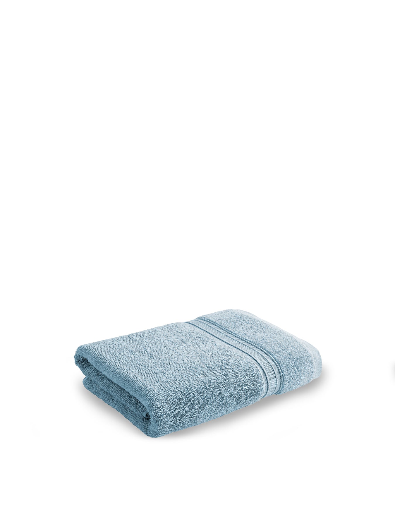 Serene Cotton Bath Mat Faded Denim