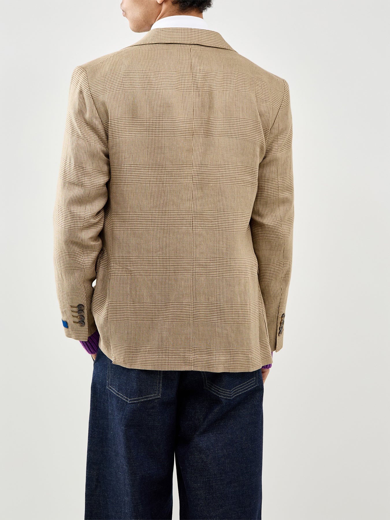 Glenplaid Blazer Brown