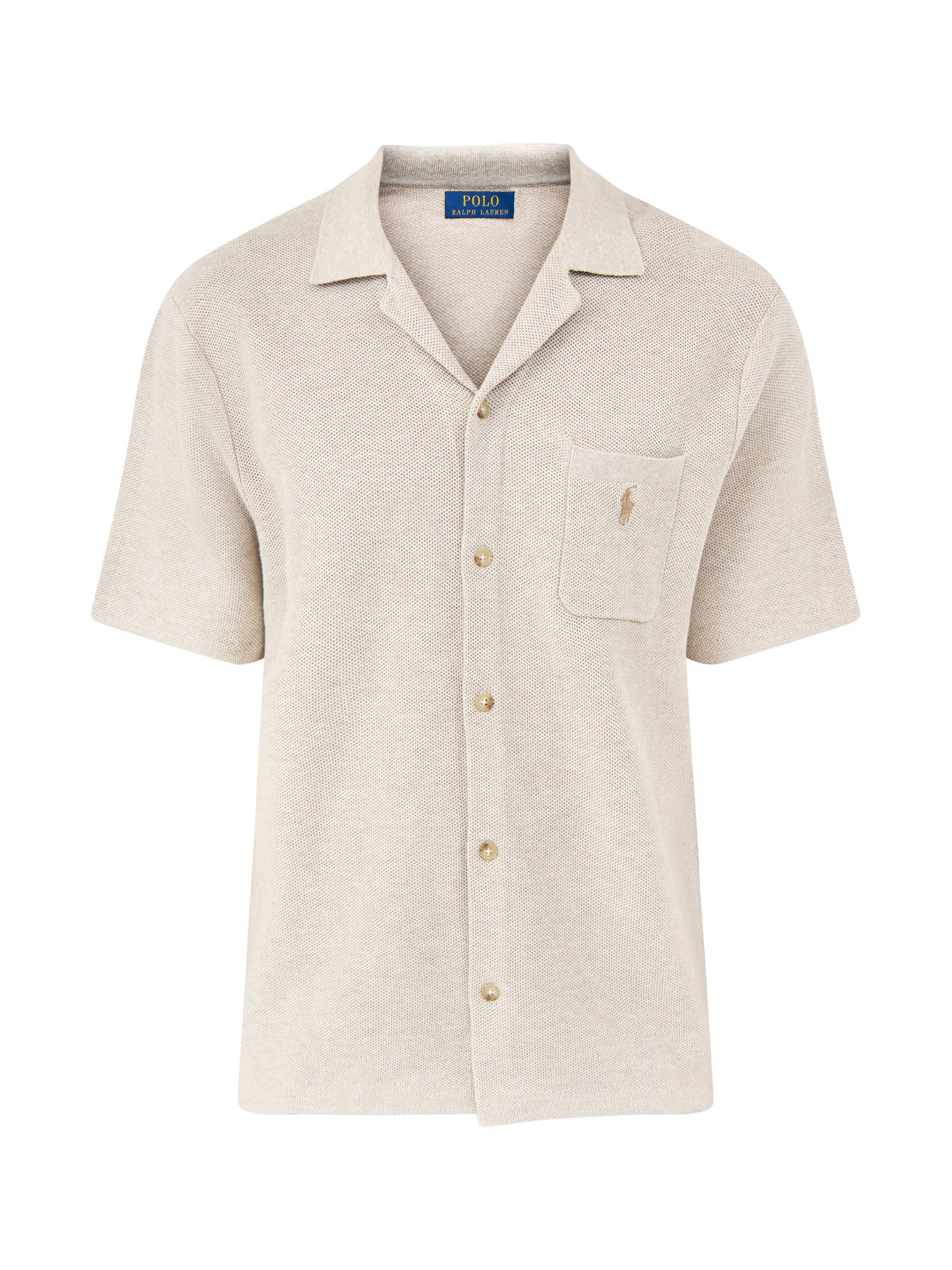 Camp Collar Knited S/S Shirt