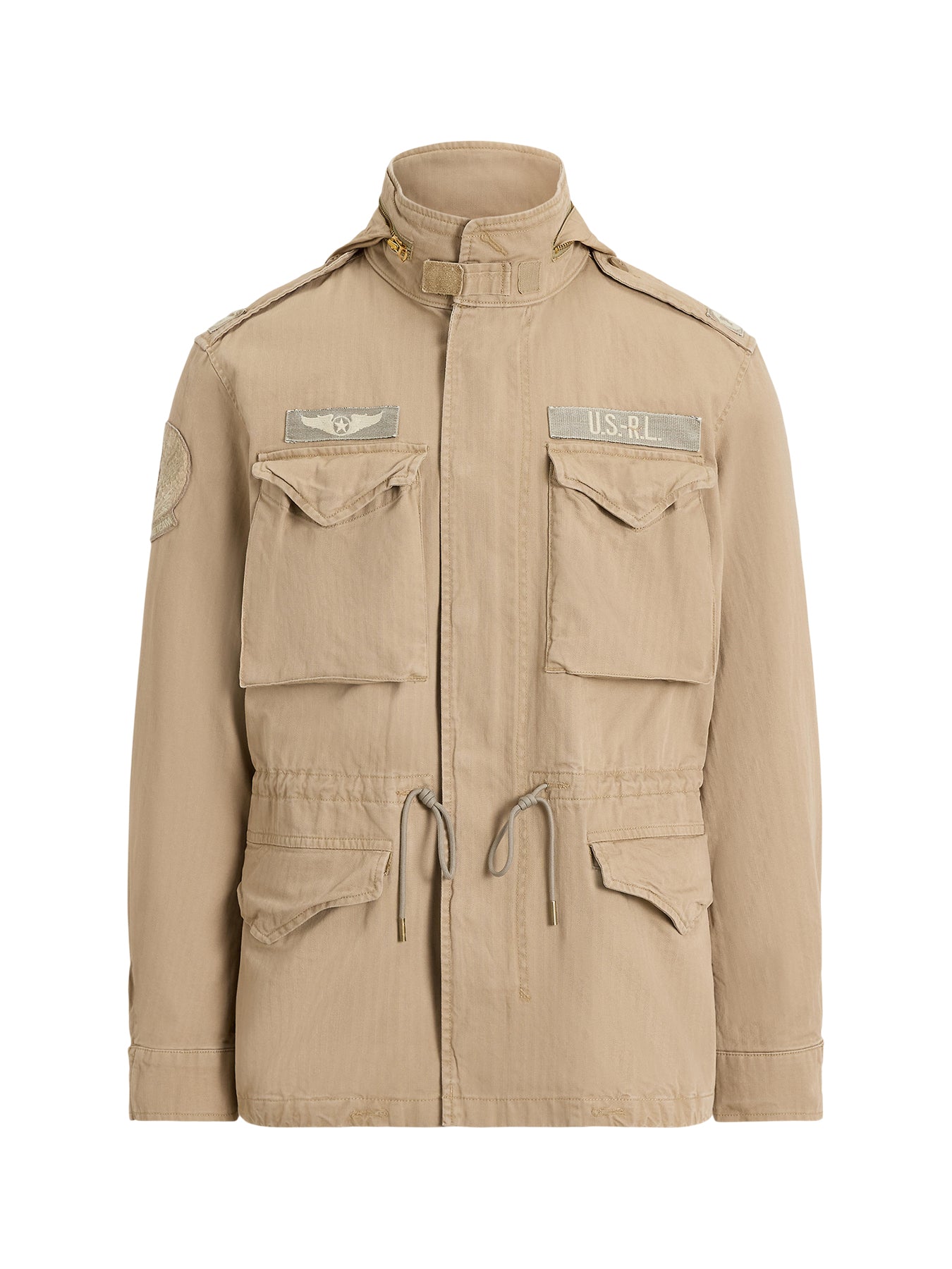 Field Herringbone Jacket Khaki