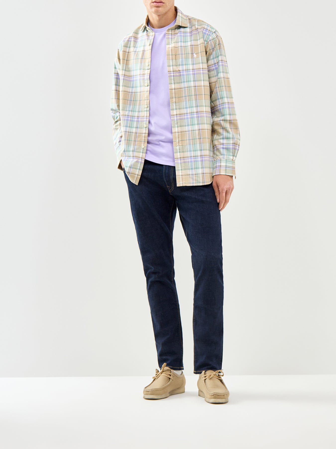Custom Fit Check Oxford Shirt