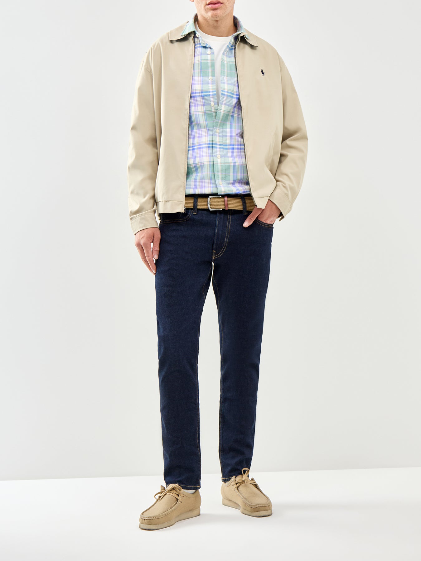 Custom Fit Check Oxford Shirt
