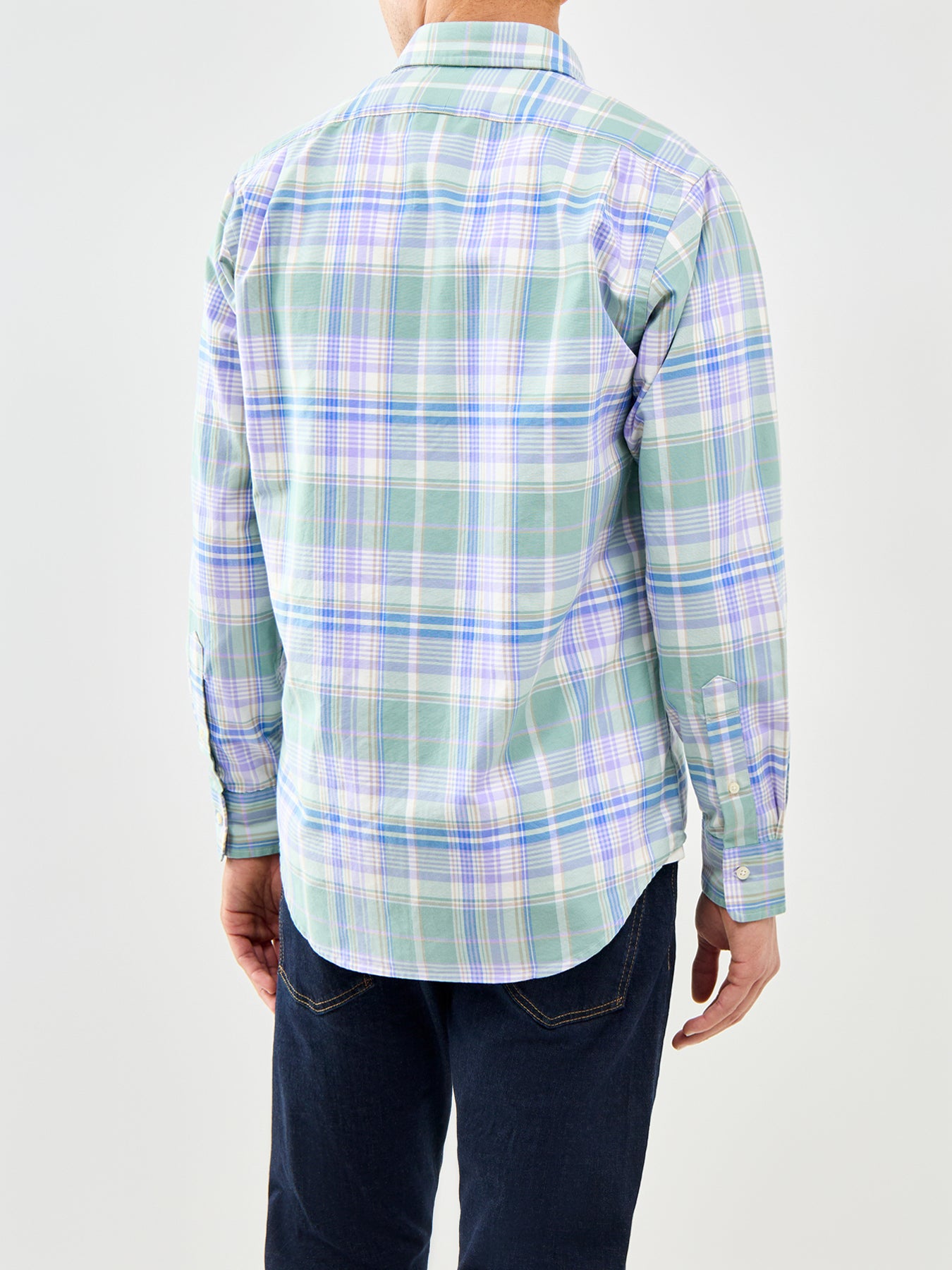 Custom Fit Check Oxford Shirt