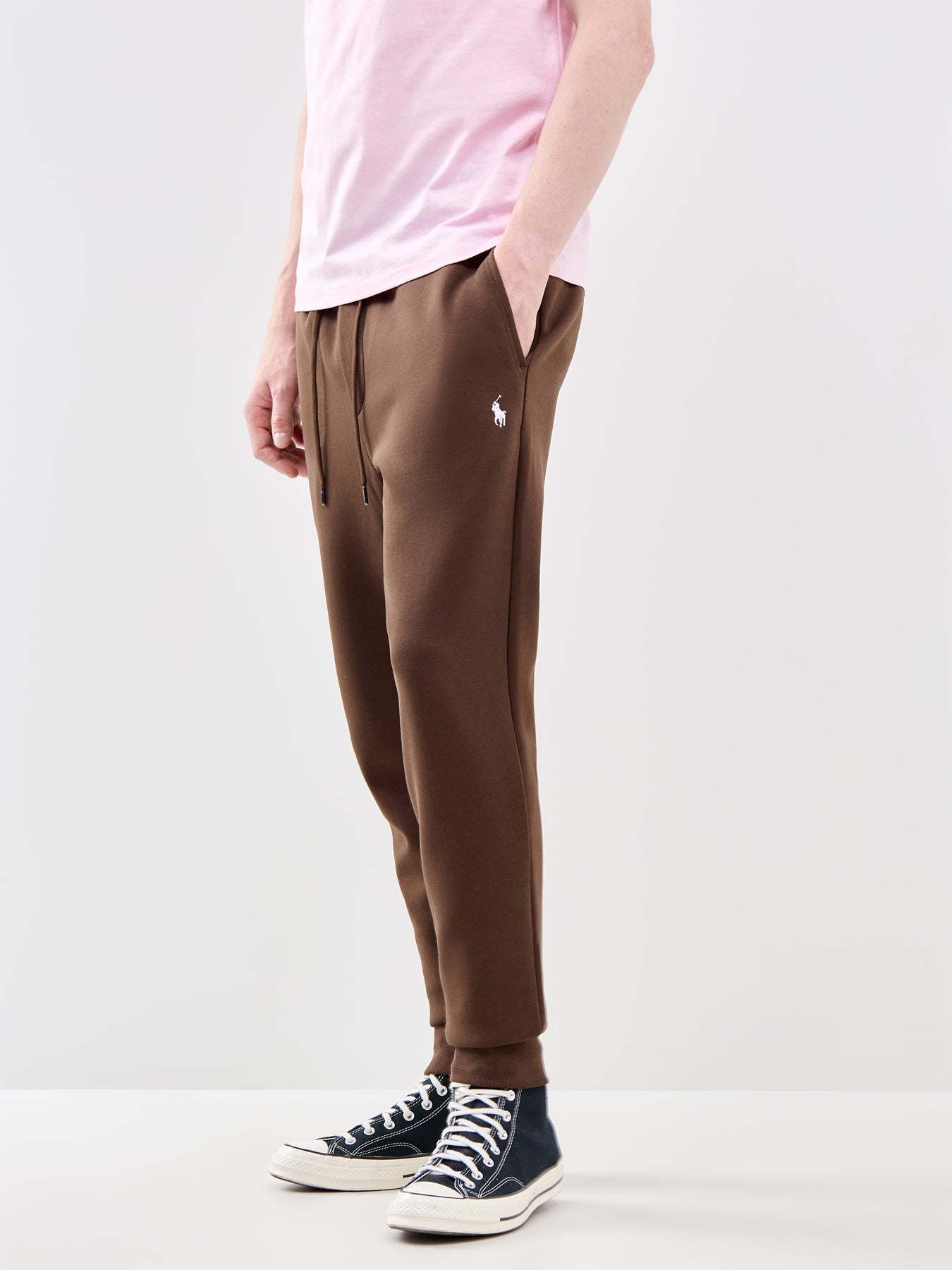 Double Knit Sweatpants Brown
