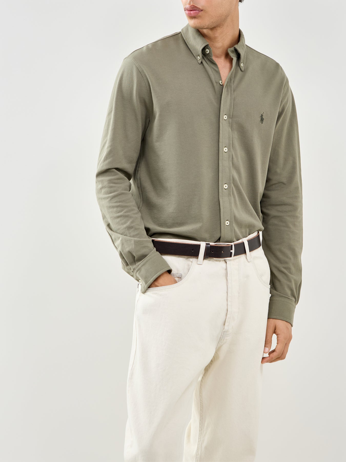 Featherweight Mesh Shirt Olive