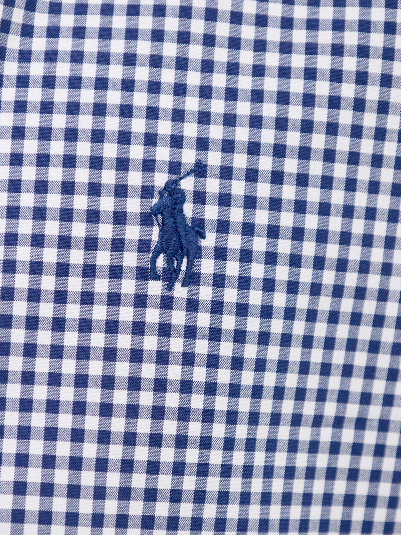 Custom Fit Poplin Stretch Gingham Shirt