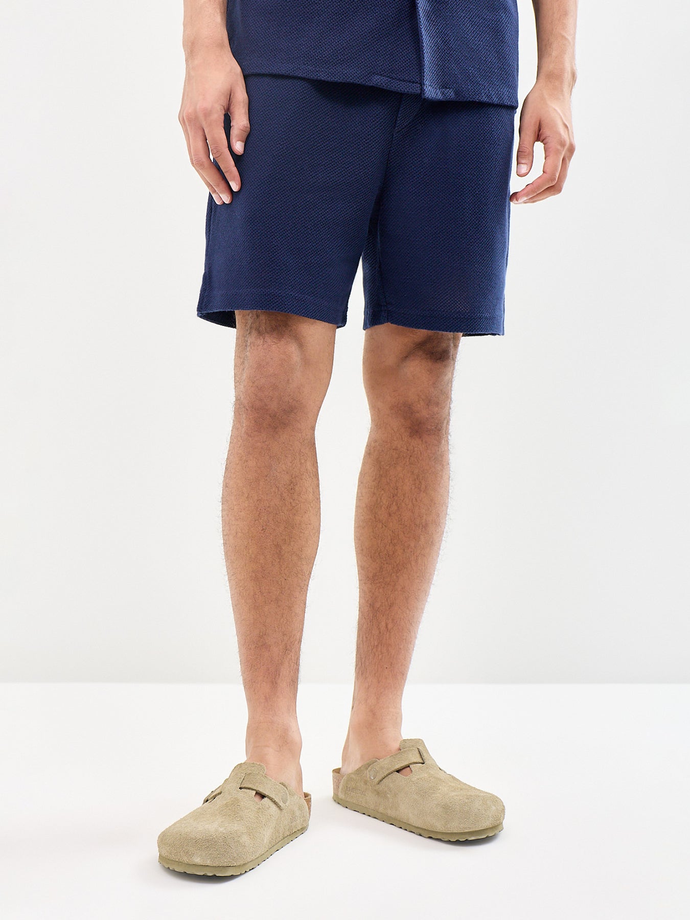 Knit Sweatshorts Navy
