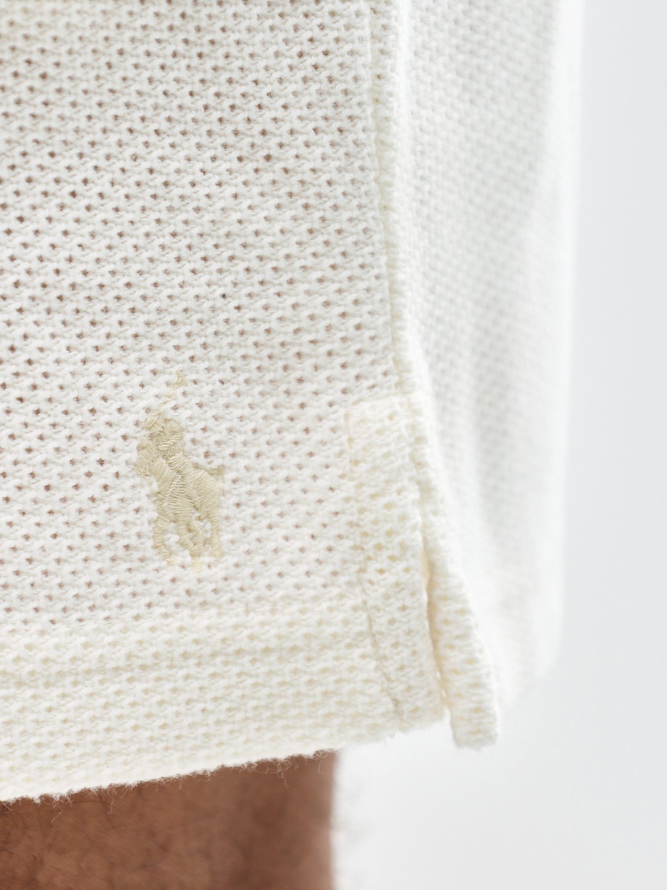 Knit Sweat Shorts Cream