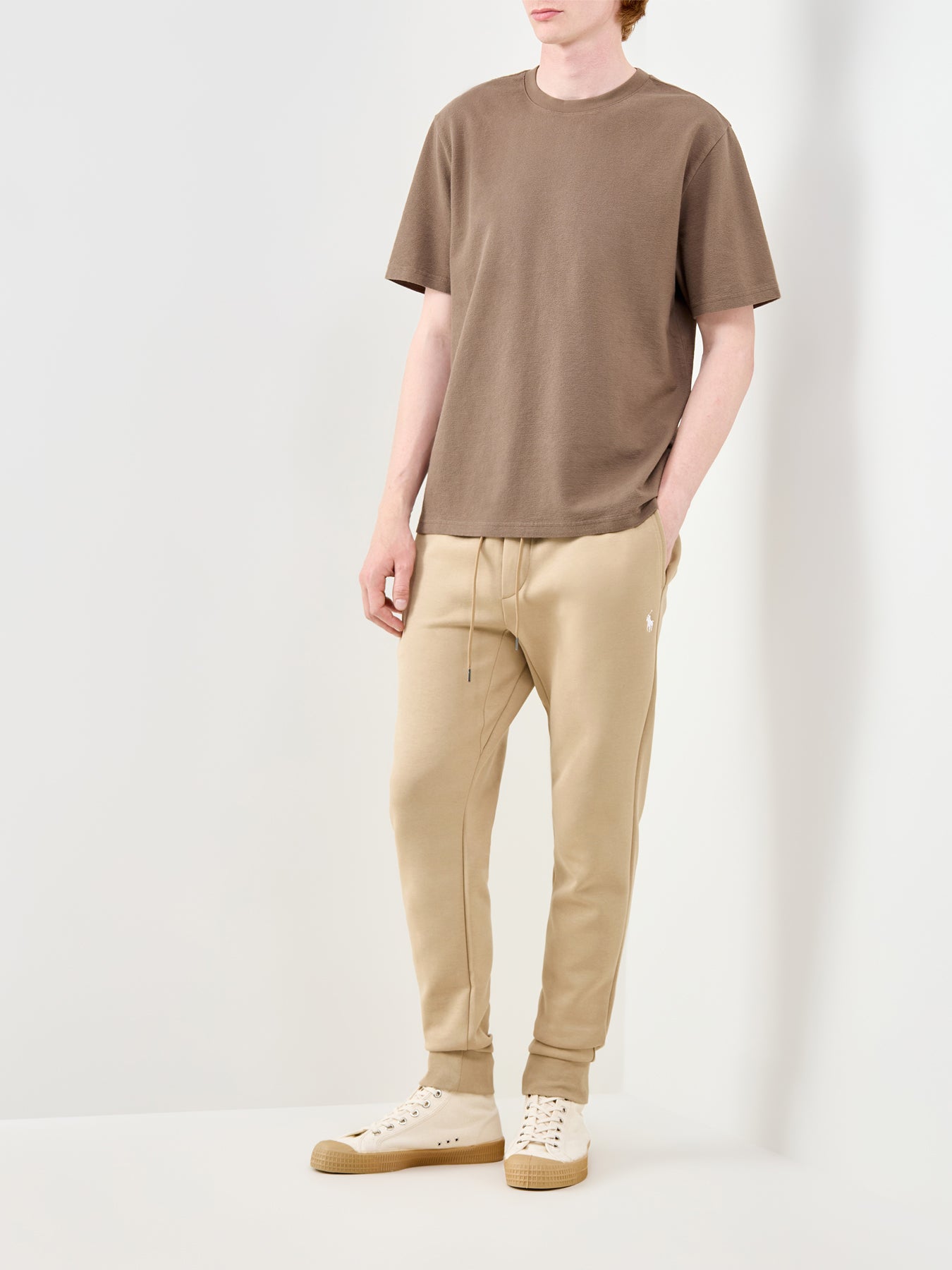 Double Knit Sweatpants Beige