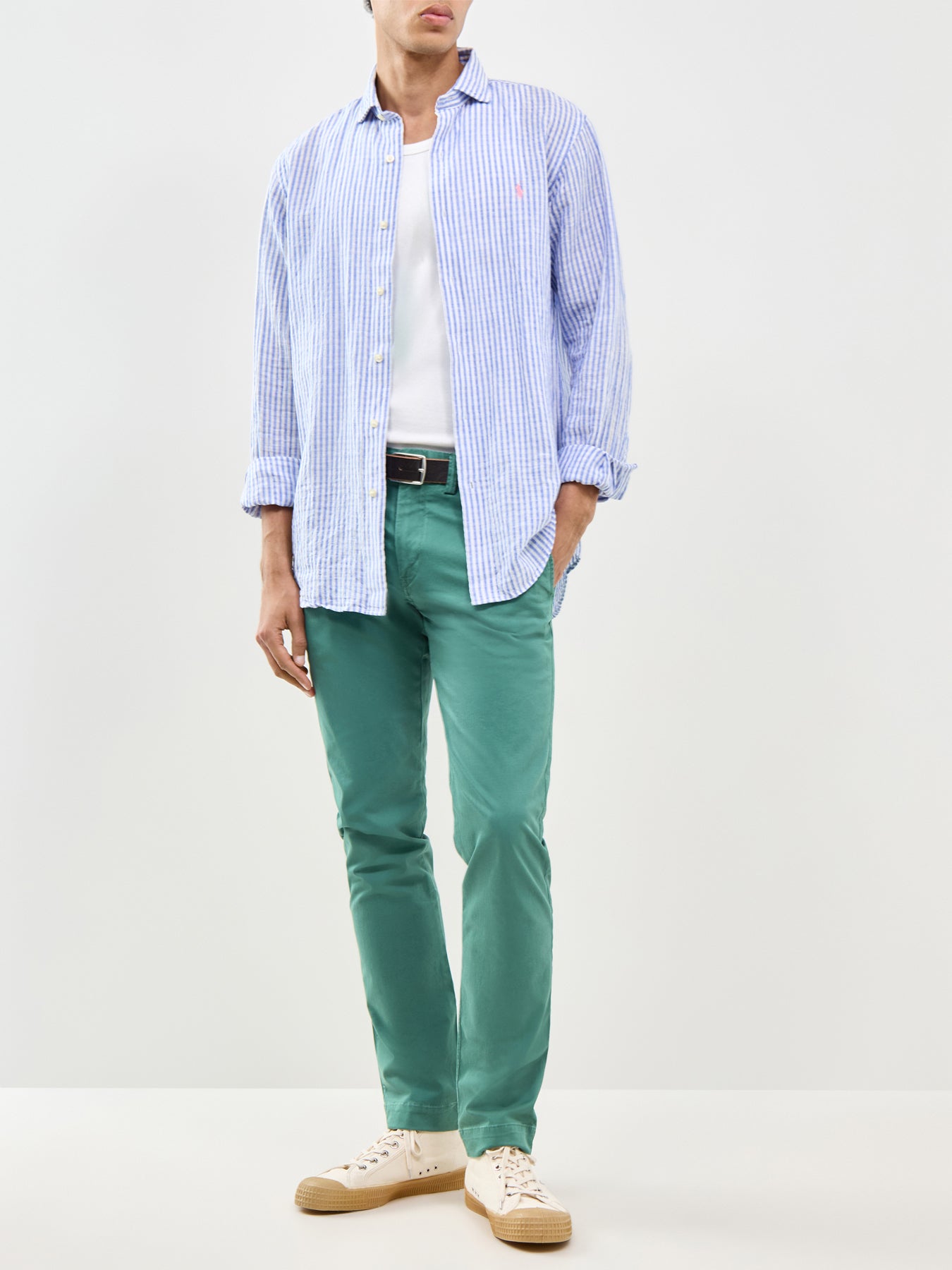 Bedford Chino Trousers Green
