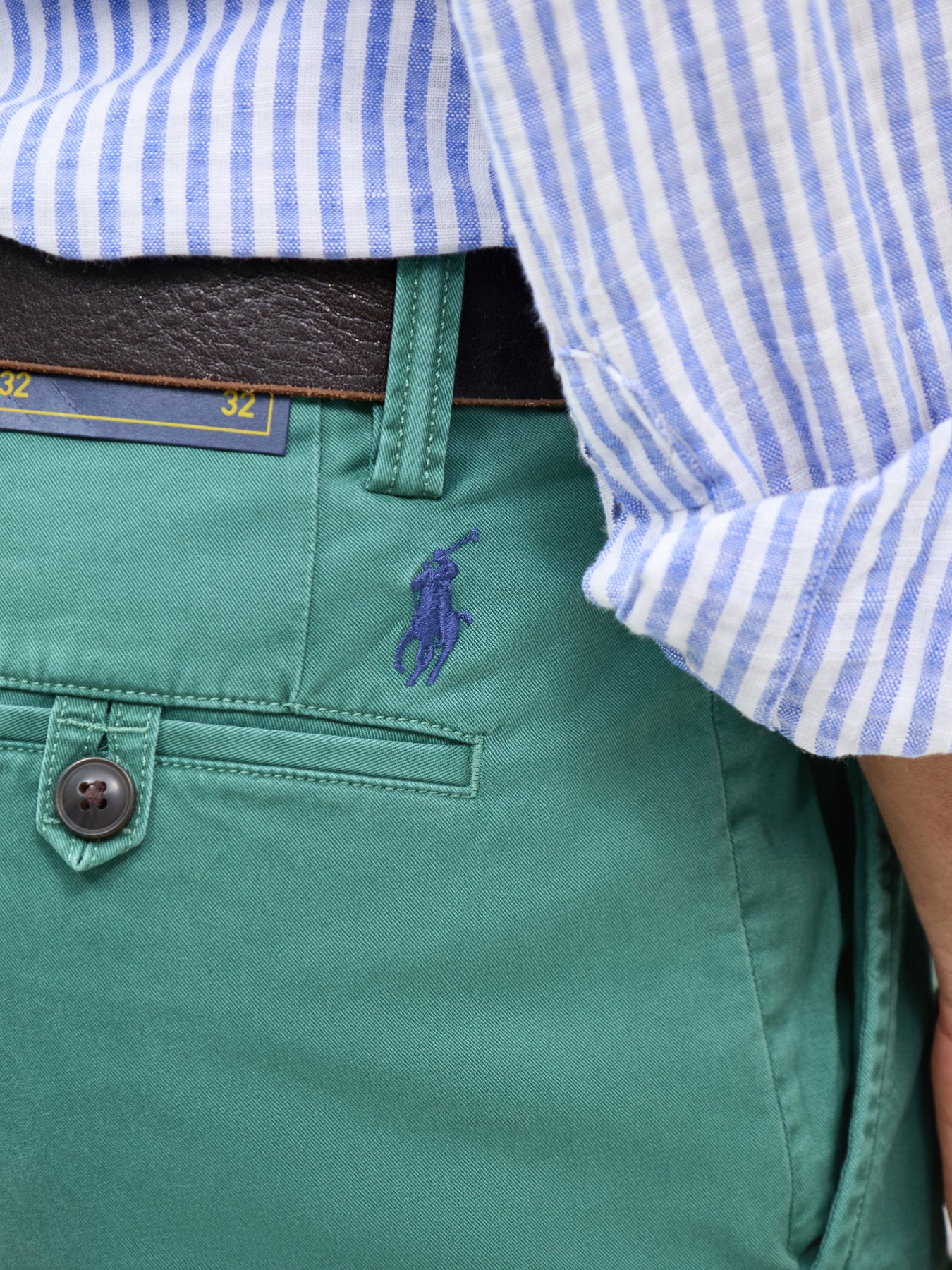 Bedford Chino Trousers Green