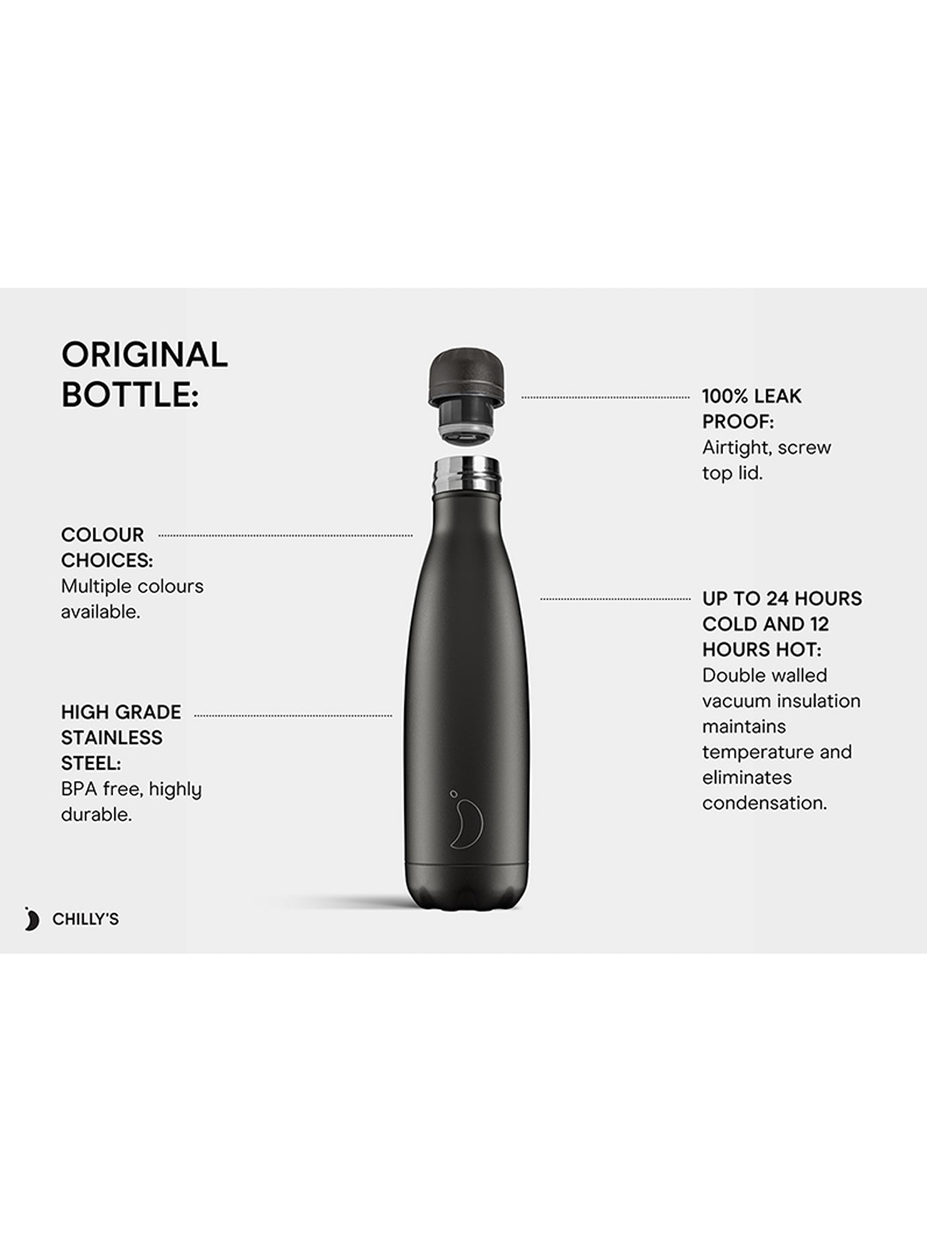 Original Bottle 500ml Turquoise