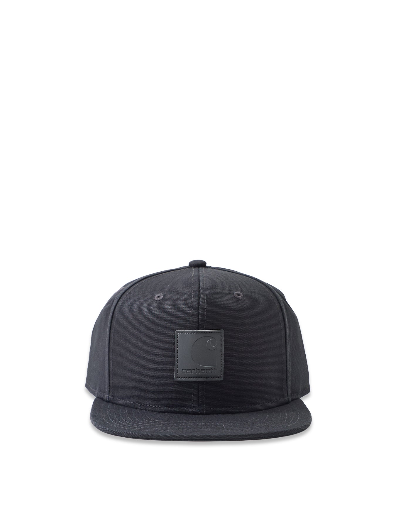 Logo Canvas Cap Black