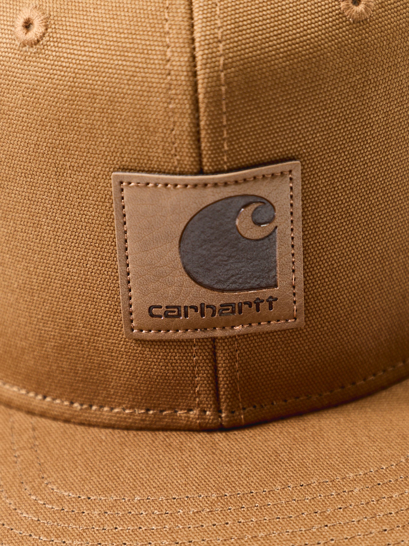 Logo Canvas Cap Hamilton Brown