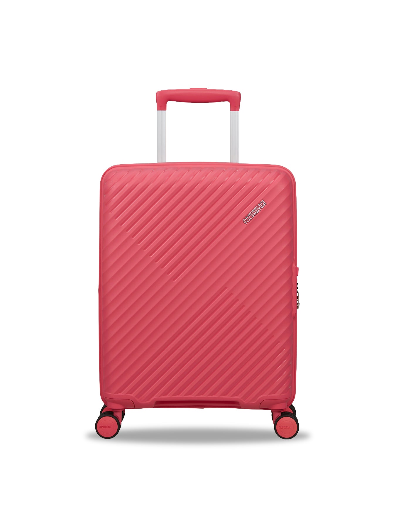 Diablast 68cm Expandable Spinner Suitcase Pink Glitch