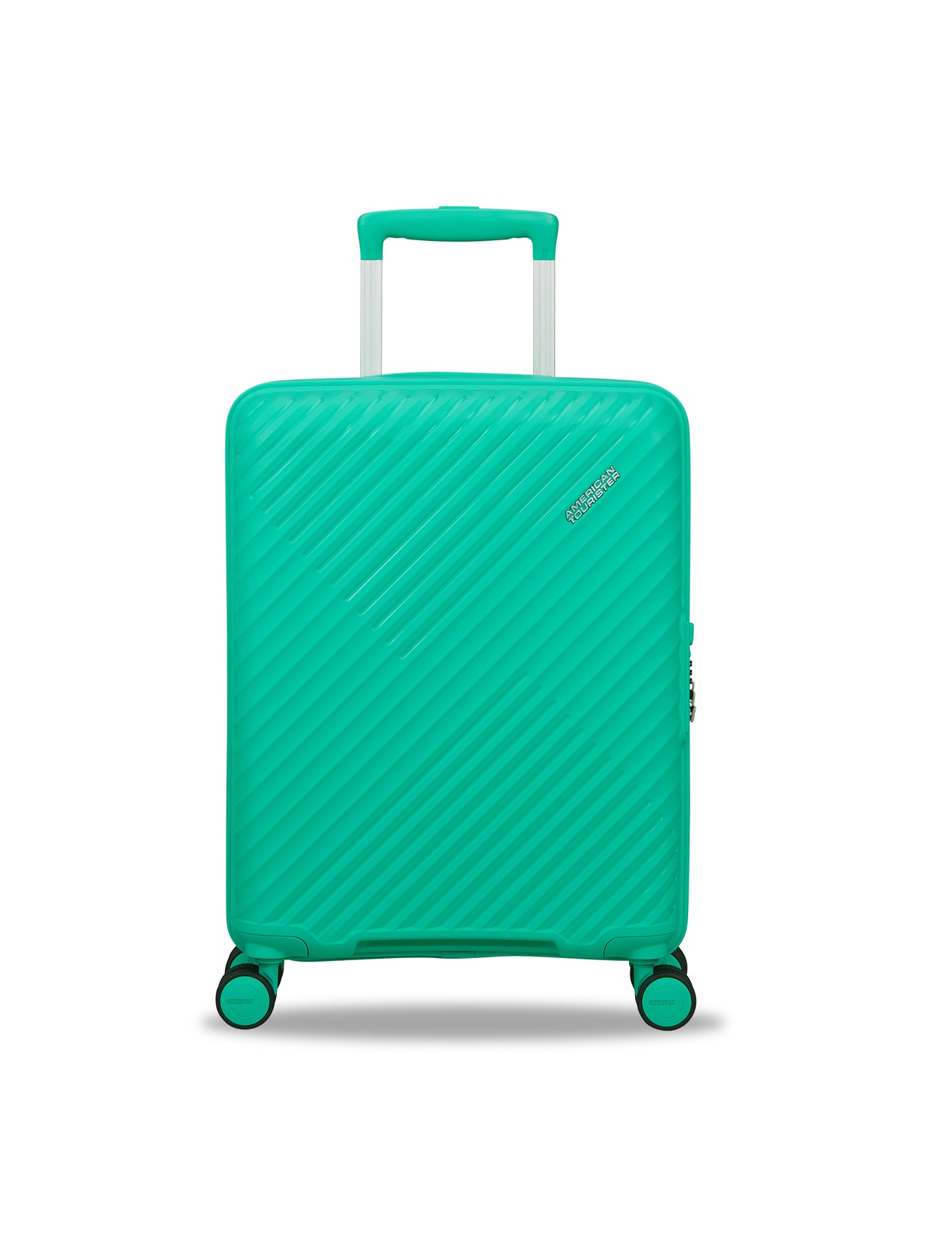 Diablast 55cm Cabin Spinner Suitcase Cyber Aqua