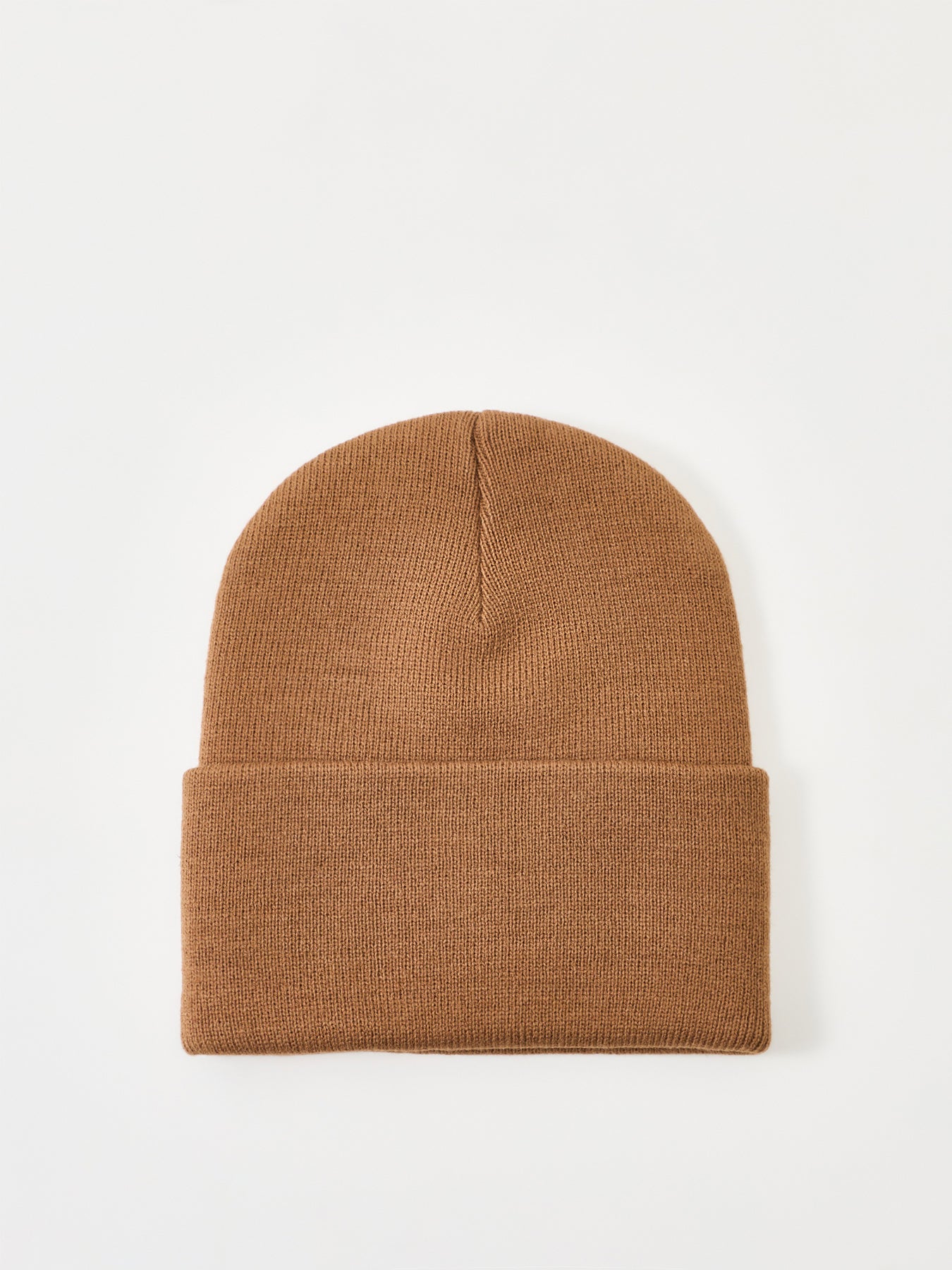 Acrylic Watch Hat Brown