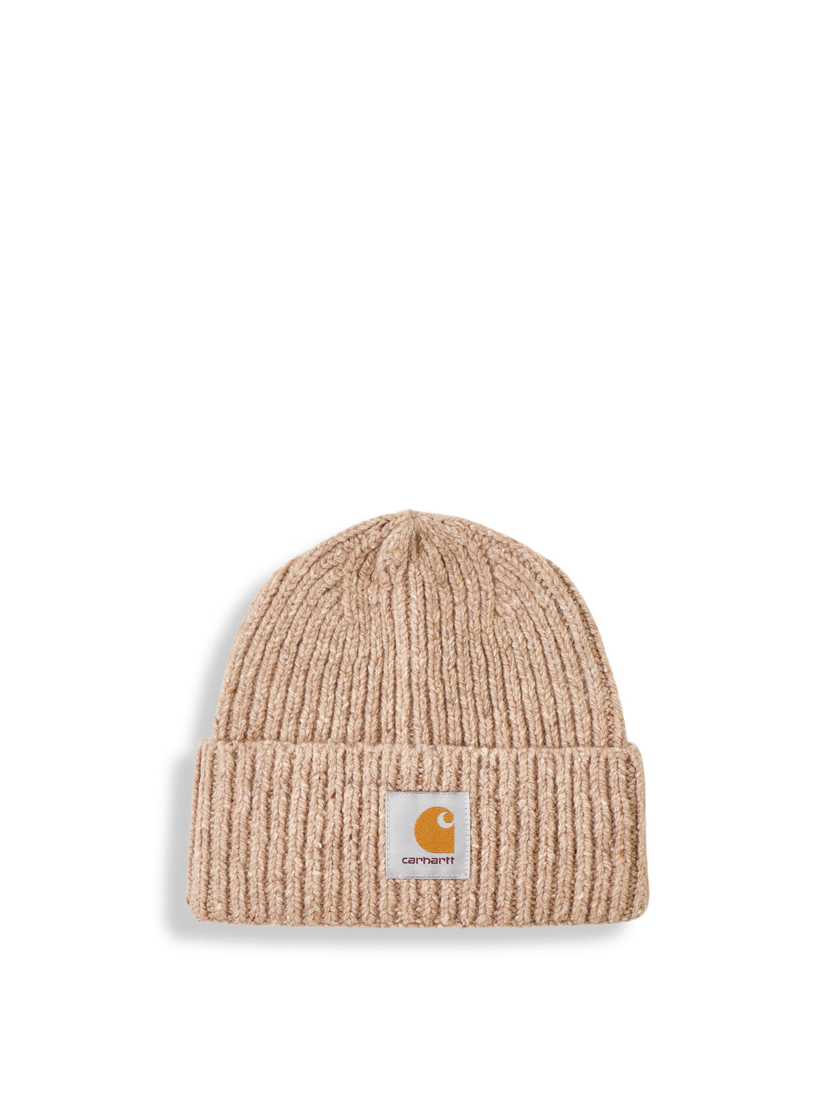 Anglistic Wool-Blend Beanie – Speckled Beige