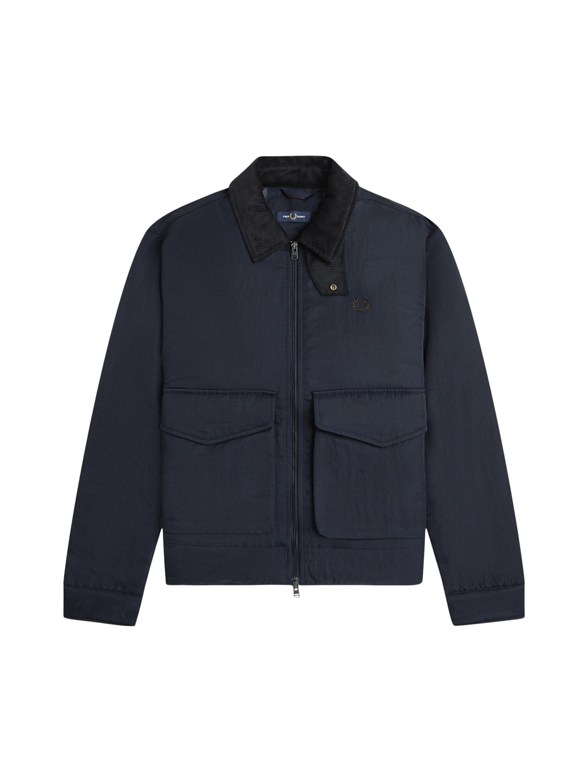 Nylon Caban Jacket - Navy