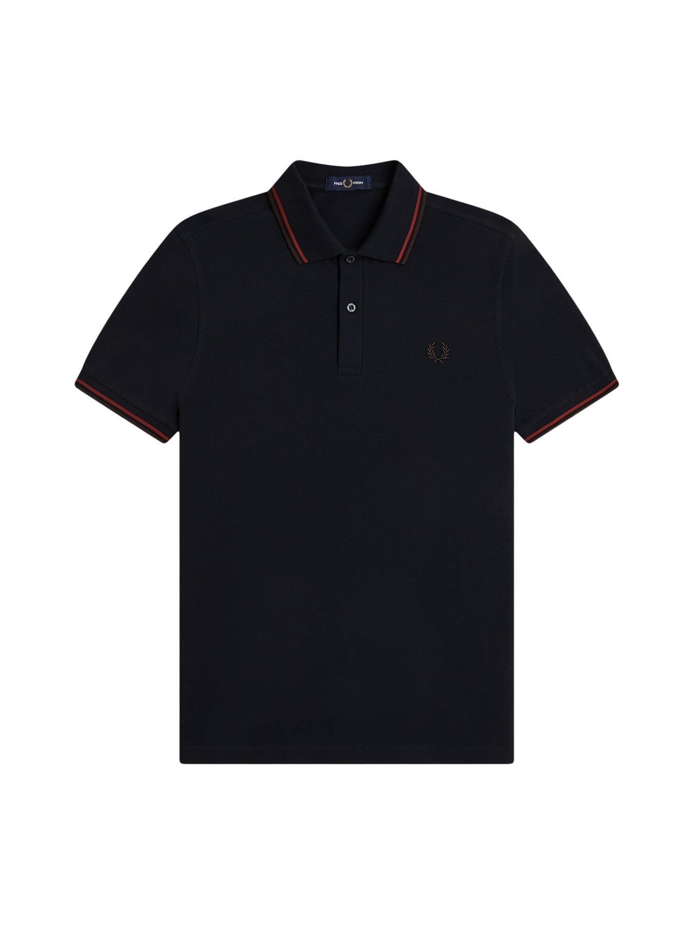 Twin Tipped Polo Shirt Navy