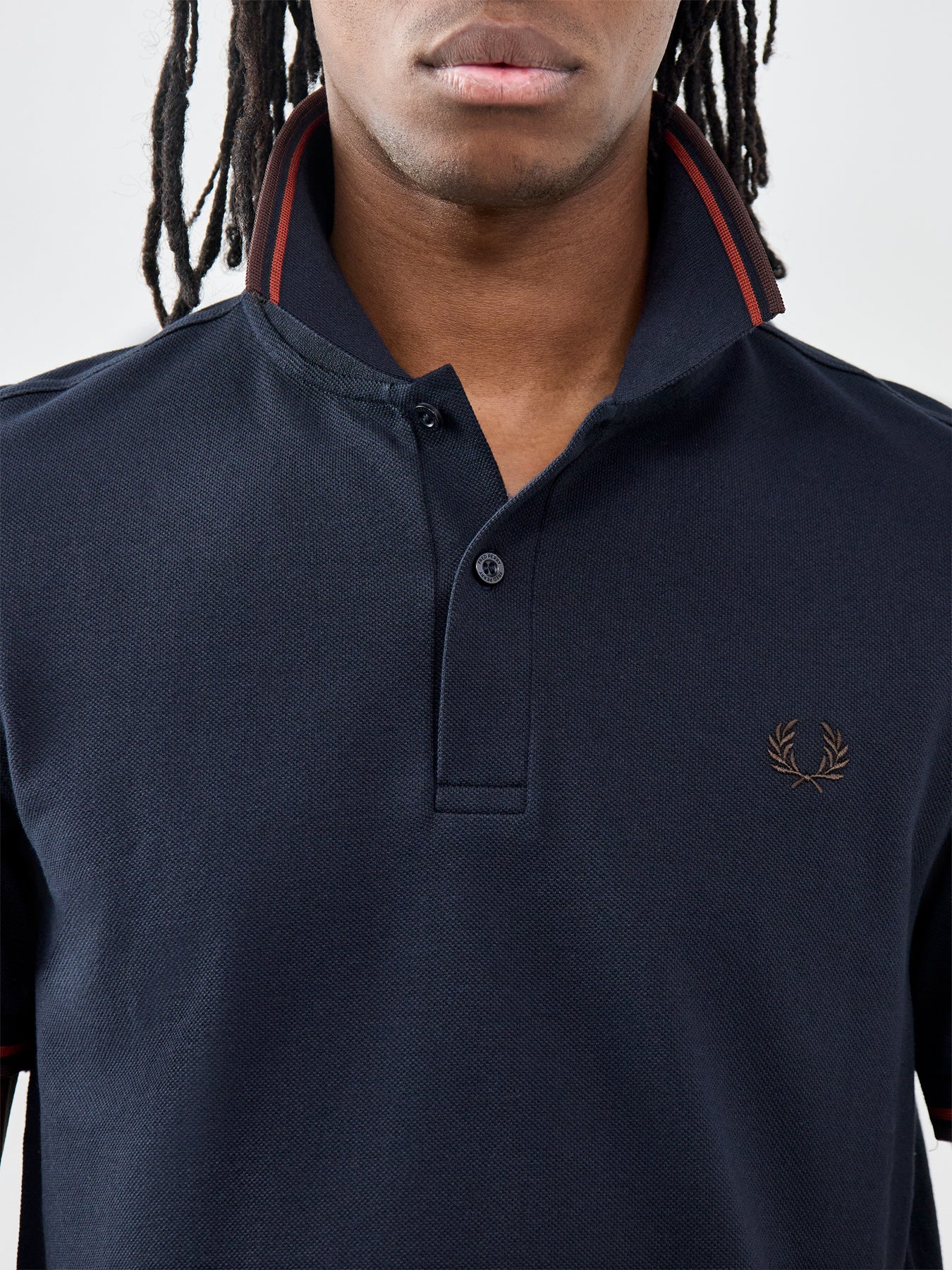 Twin Tipped Polo Shirt Navy