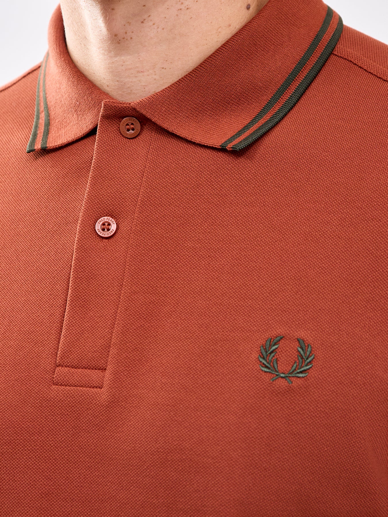Twin Tipped Polo Shirt Red