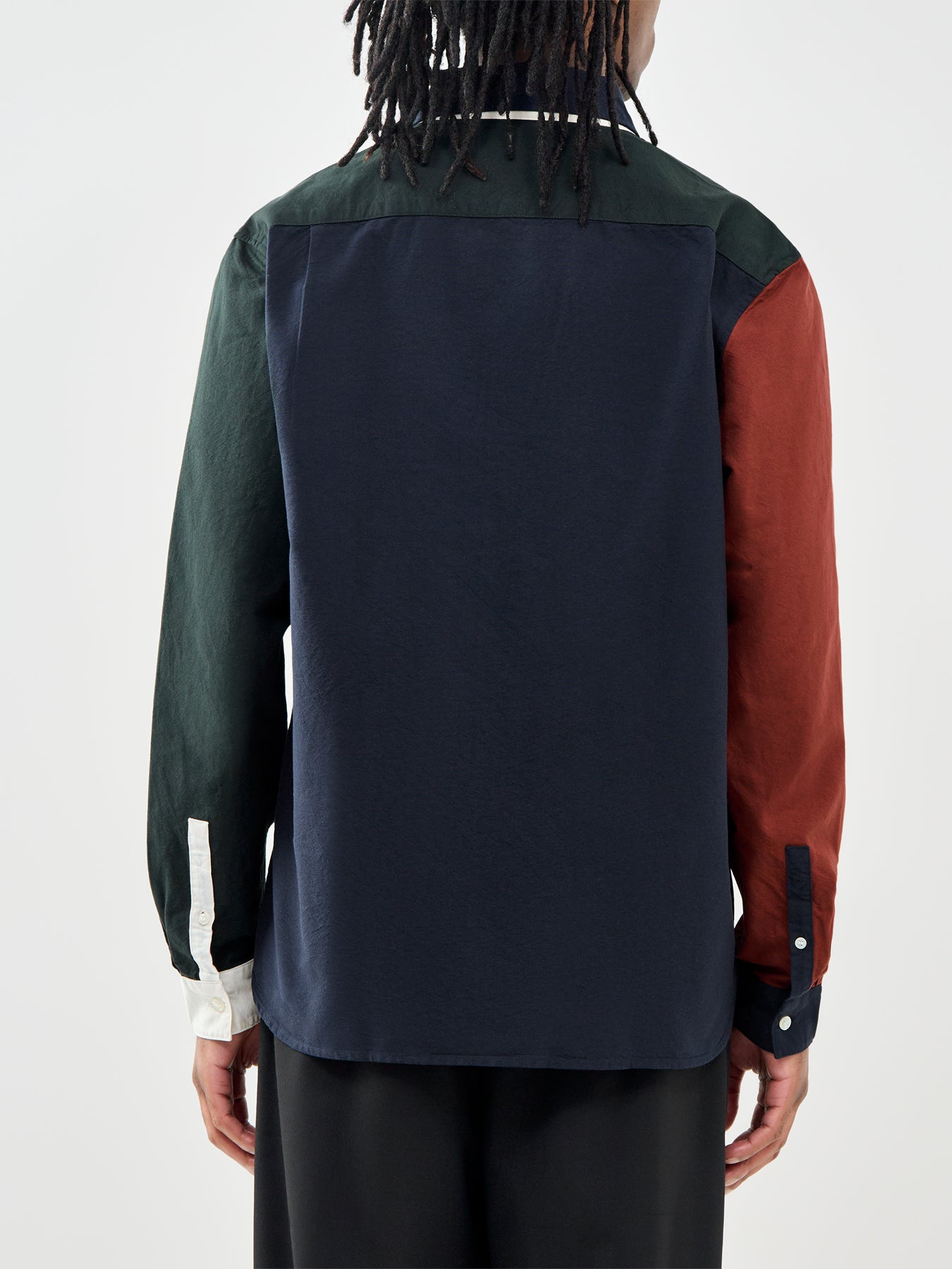 Colour Block Oxford Shirt Multi