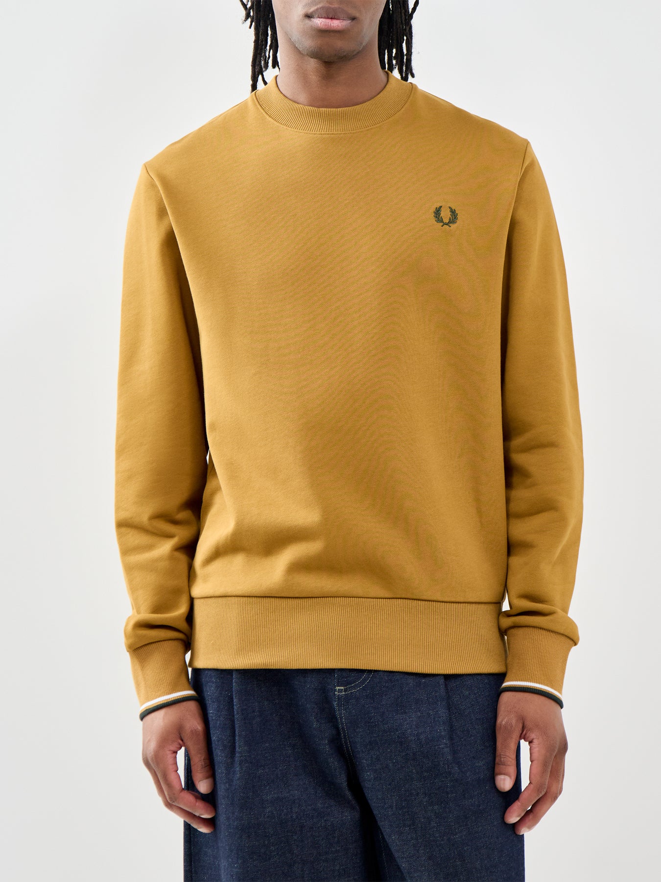 Crew Neck Sweatshirt Brown