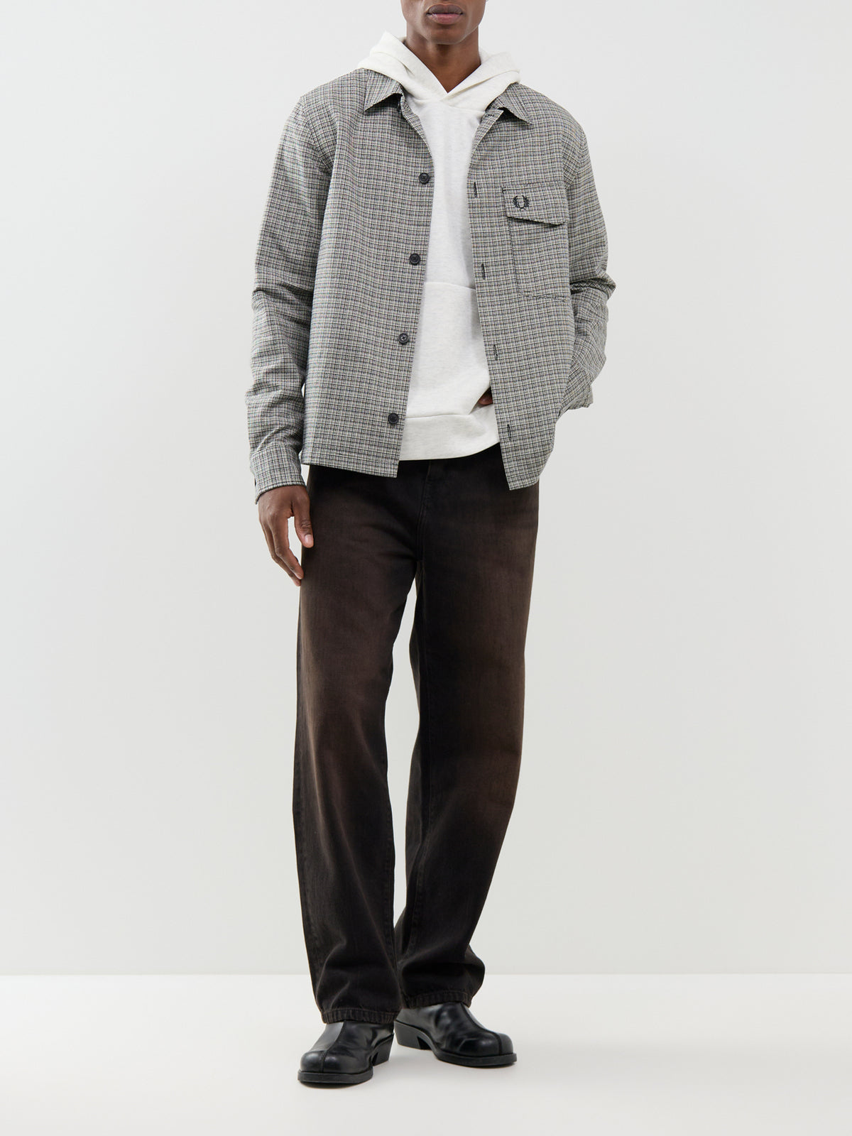 Textured Cotton Overshirt