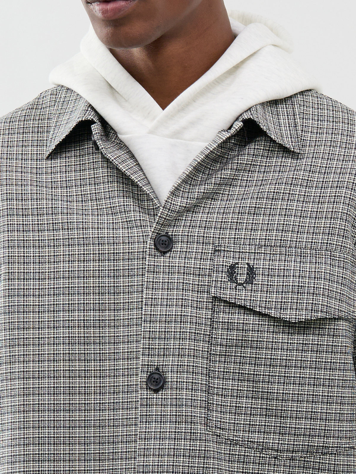 Textured Cotton Overshirt